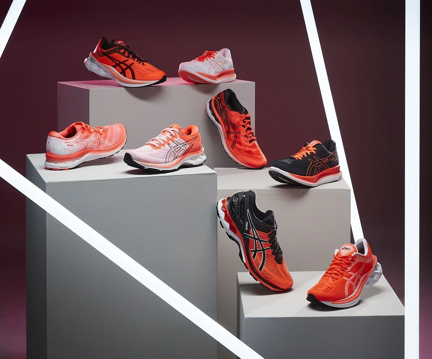 Footwear part2 #runningtrainers #fashionrunner #sportswear #neonred #footwear #colourfullfootwear