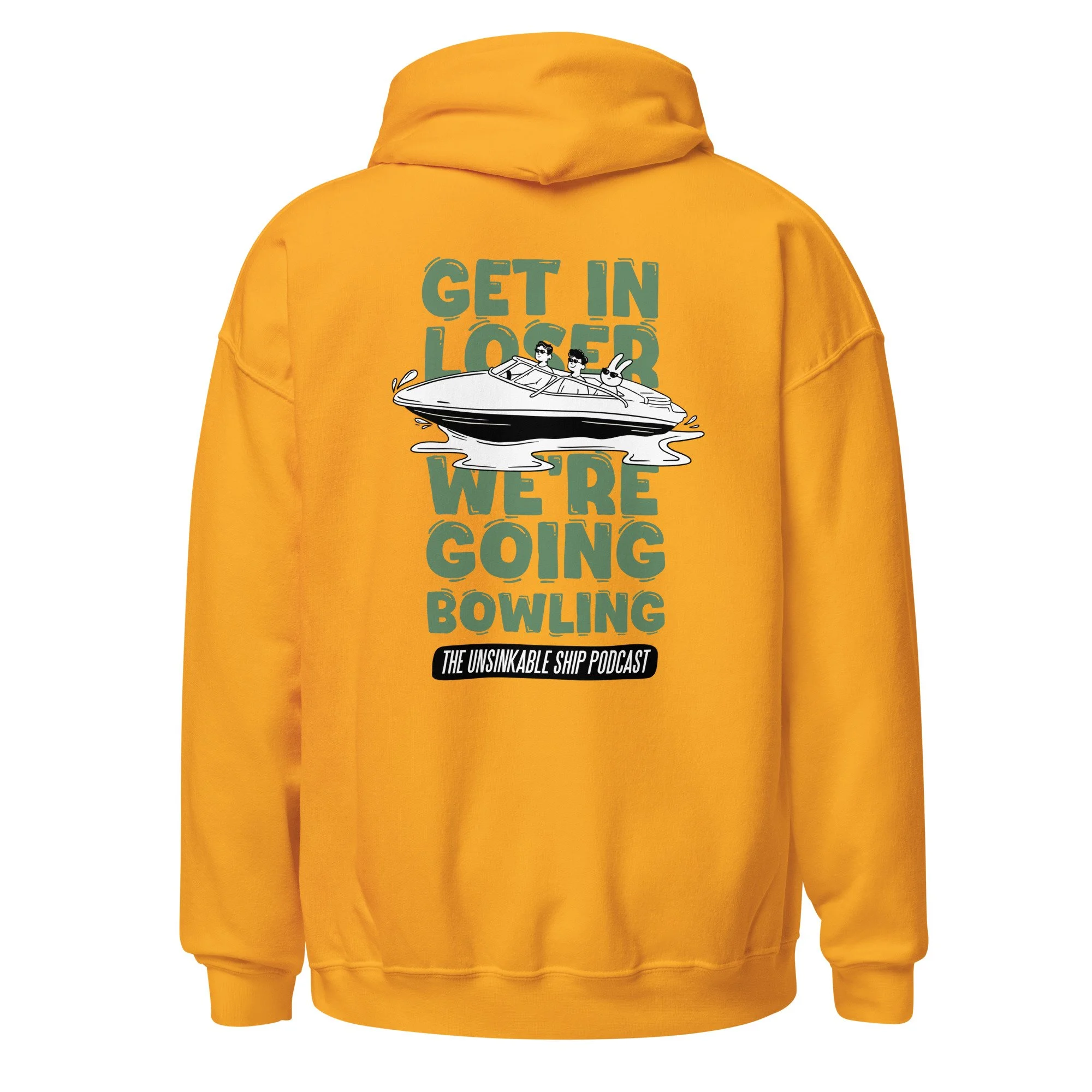 GET IN LOSER- Basic Fit - Green/Dark Print - Various Colours