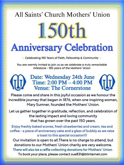 150th Anniversary Celebration - Wokingham All Saints