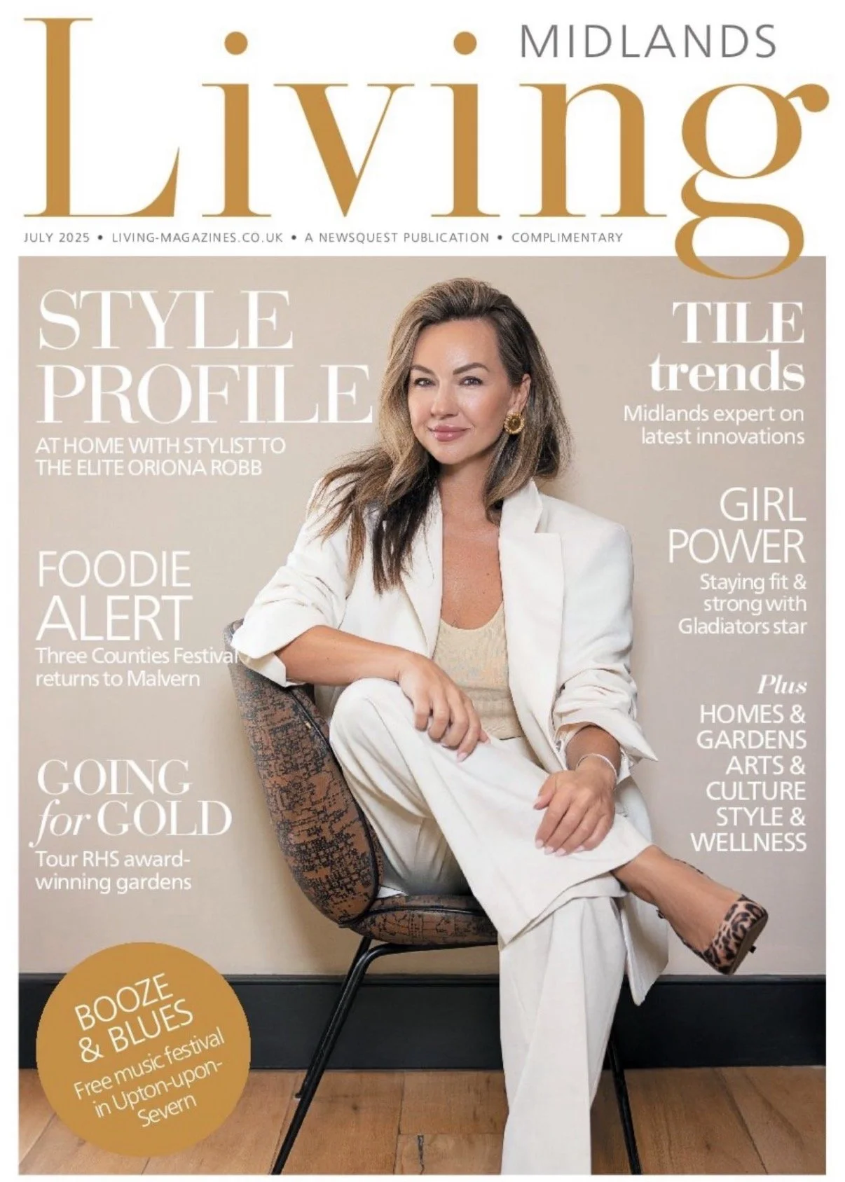 Image from an editorial project with styling contribution by Oriona Robb.