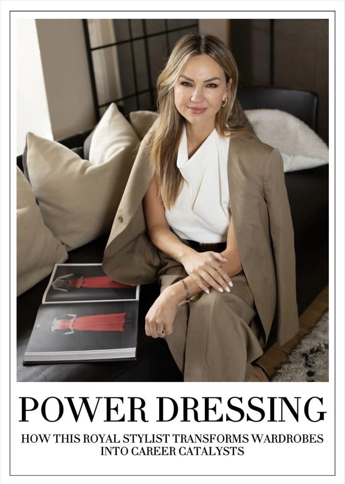 Image from an editorial project with styling contribution by Oriona Robb.