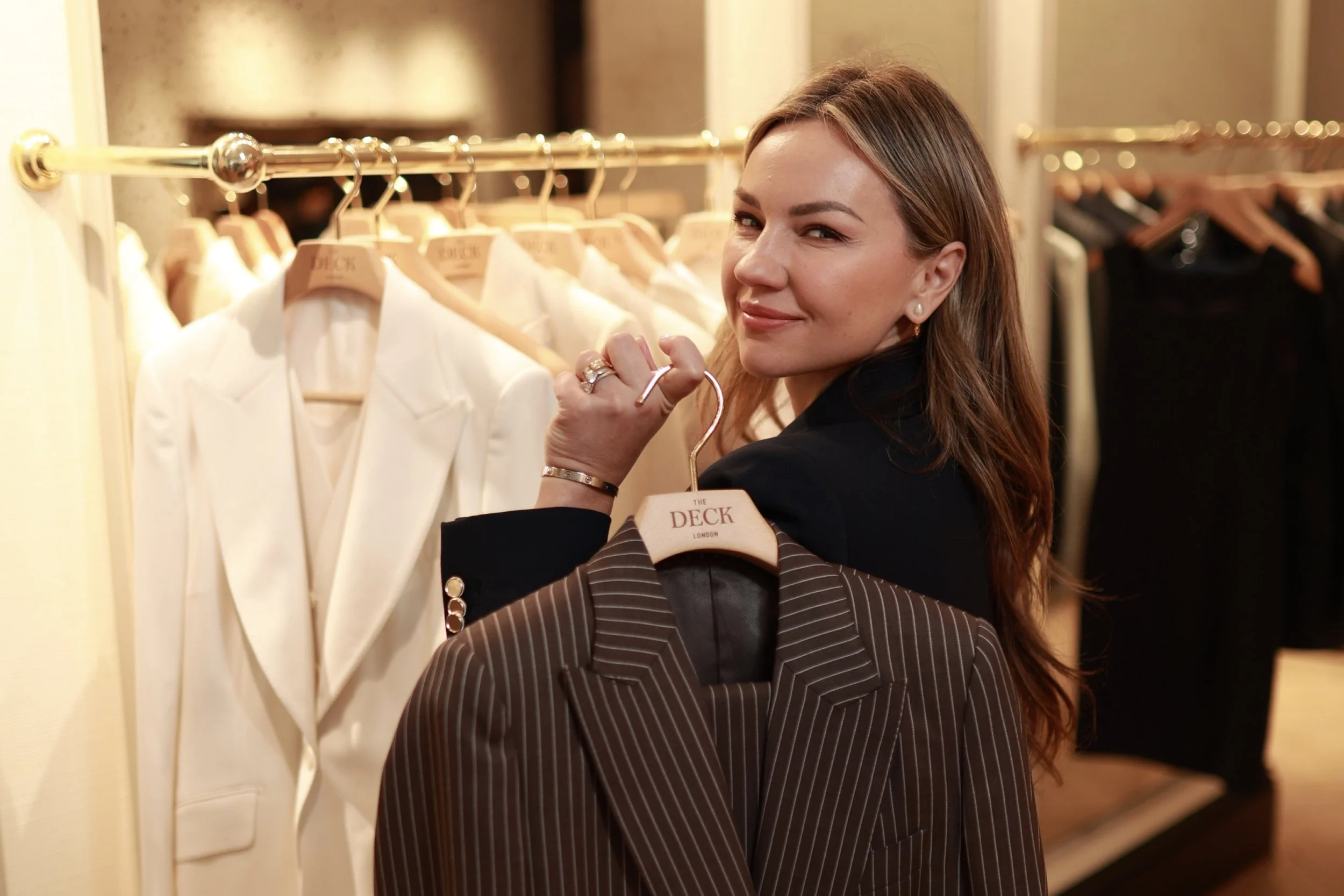 Luxury style consultant working with leaders