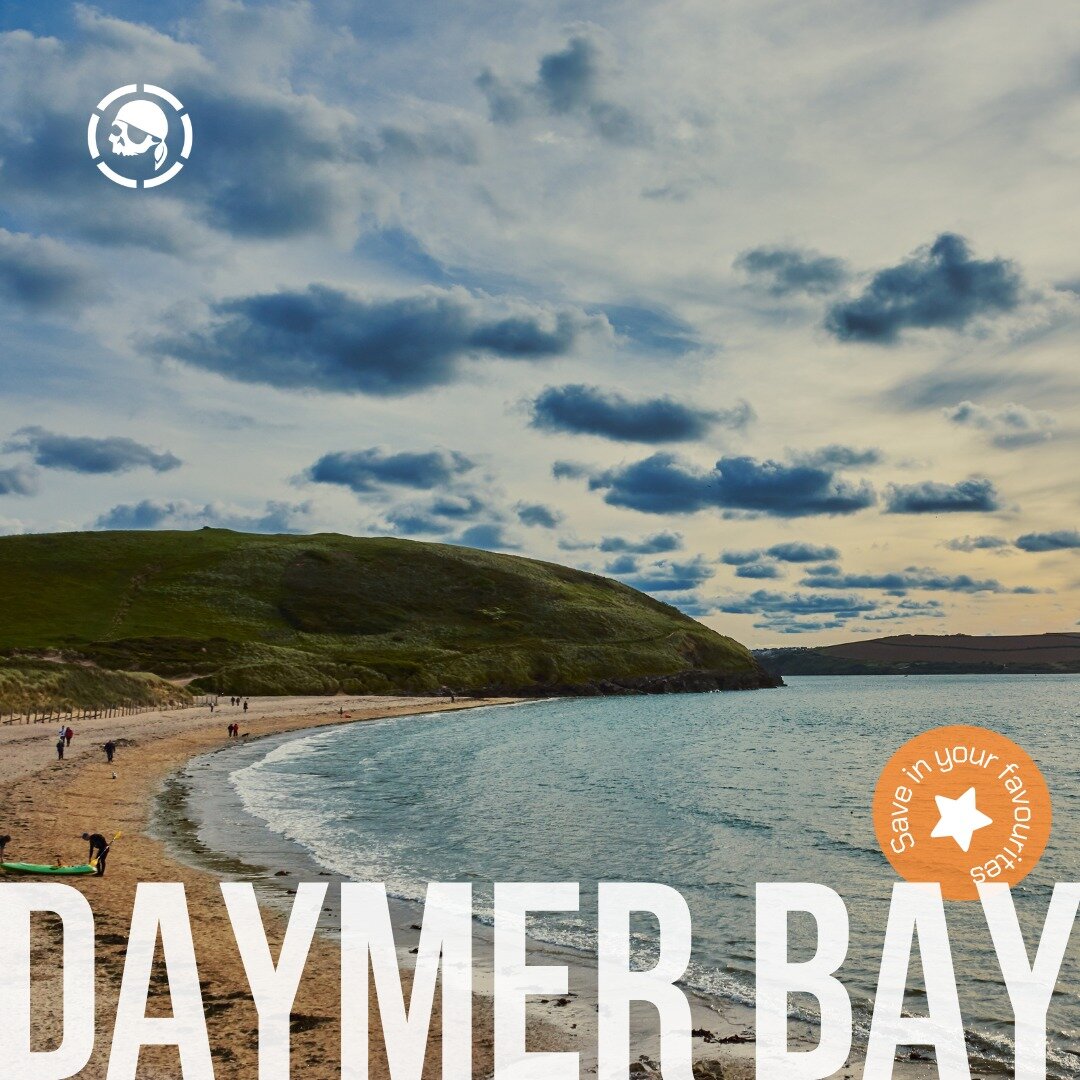 🏴&zwj;☠️ One to add to your favourites: Daymer Bay, North Cornwall ⭐️ 

It's an epic spot for kiteboarding, paddle boarding, windsurfing, kayaking and wing foiling. 

🔍 Just search for 'Daymer Bay' app to see the all the latest wind, tide and locat