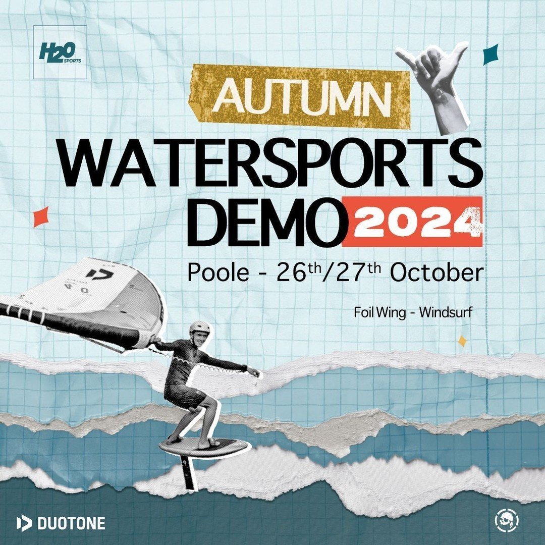 🏴&zwj;☠️ Save the Date! 

Autumn Demo Day 2024 | Sat 26th or Sun 27th Oct (Pending the better forecast nearer the time!)

Duotone will be pitching up beach side at Branksome or Sandbanks with the latest and greatest 2025 toys from the foil wing and 