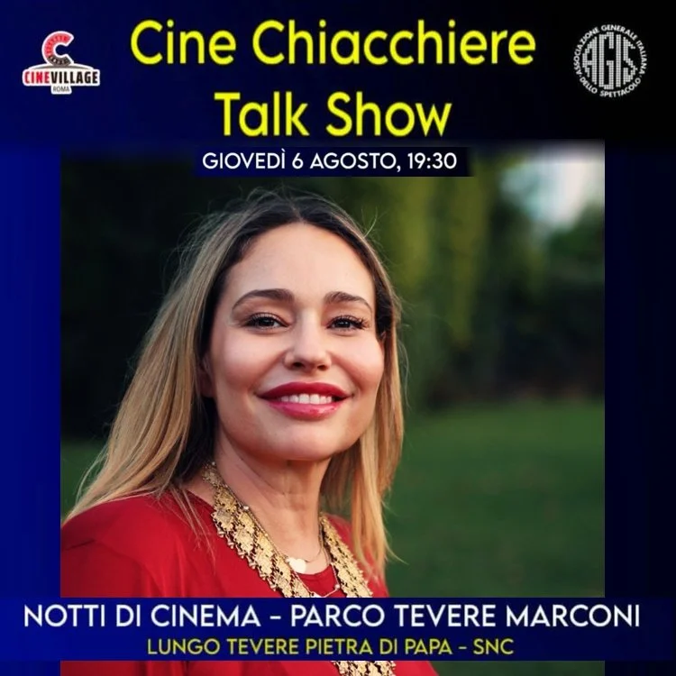 Cine Chiacchiere Talk Show Agosto 2026