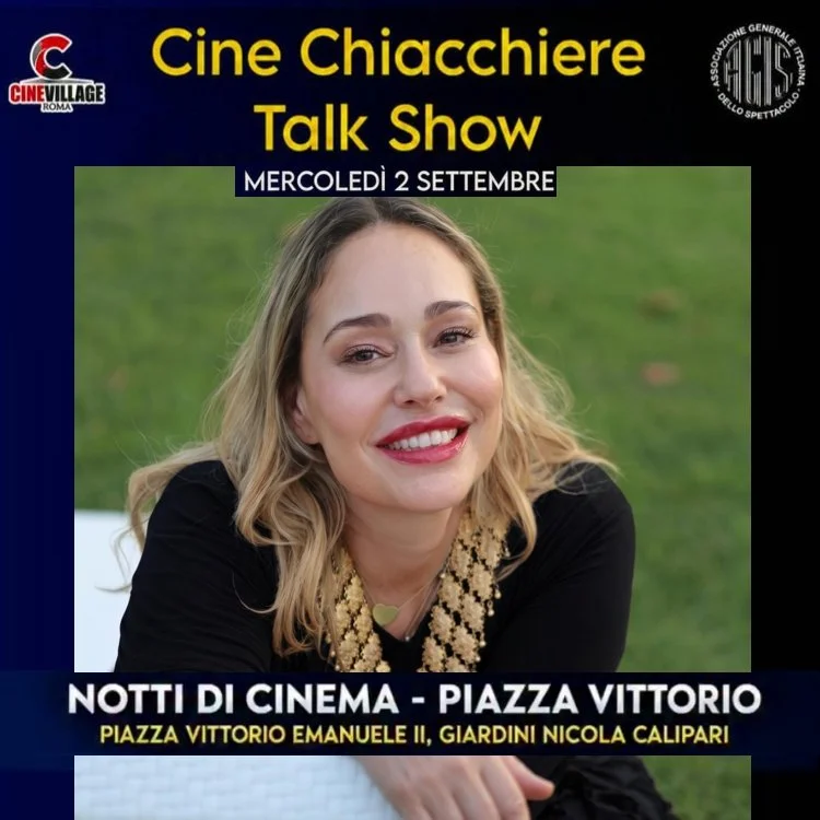 Cine Chiacchiere Talk Show Settembre 2026