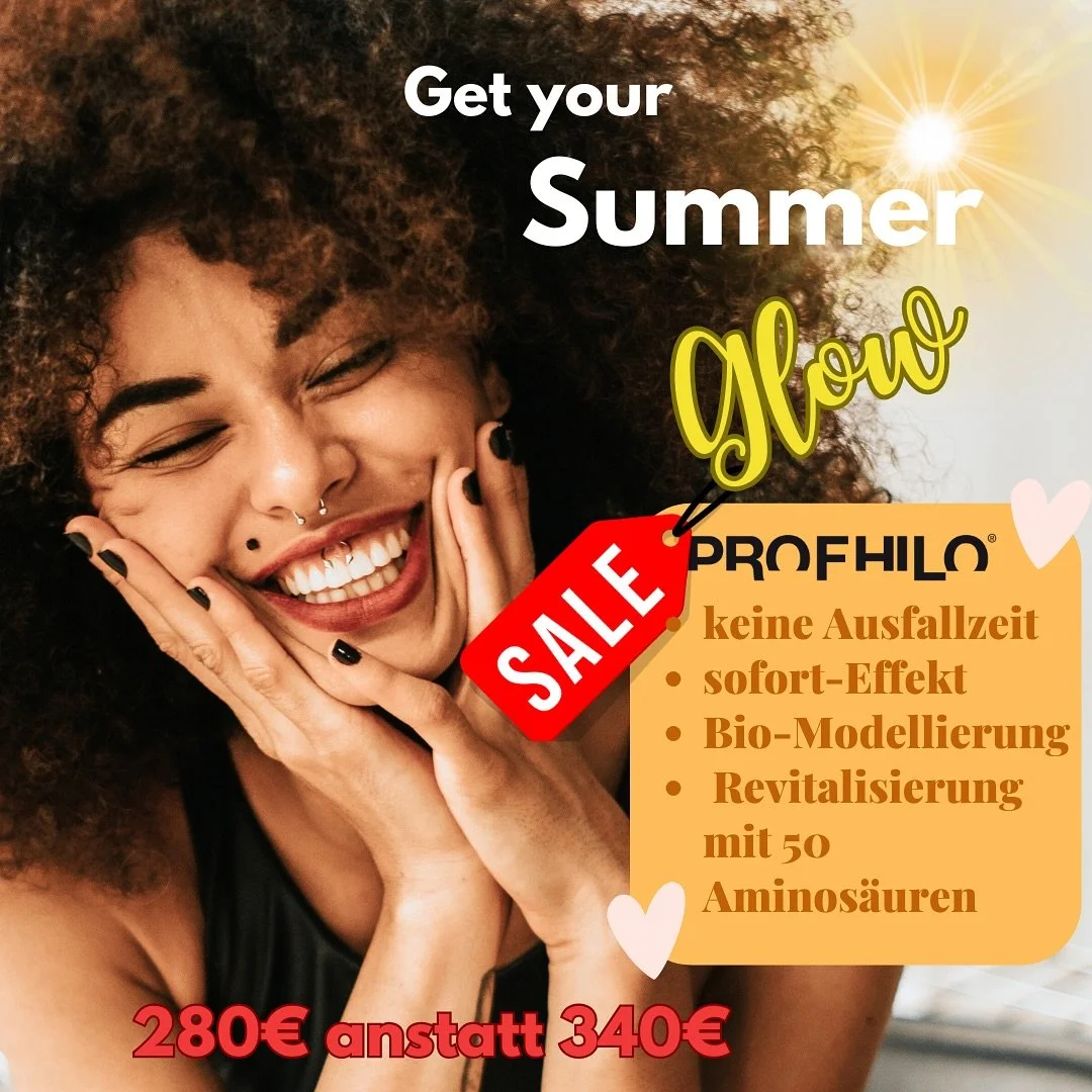 ✨ Bio-Revitalisierung &amp; Bio-Modellierung mit Profhilo&reg; ✨
Nat&uuml;rliche Frische &ndash; ganz ohne Volumenaufbau!

💧 Profhilo&reg; ist ein innovativer Skinbooster auf Basis von hochkonzentrierter Hyalurons&auml;ure, der:
✅ die Kollagen- &amp