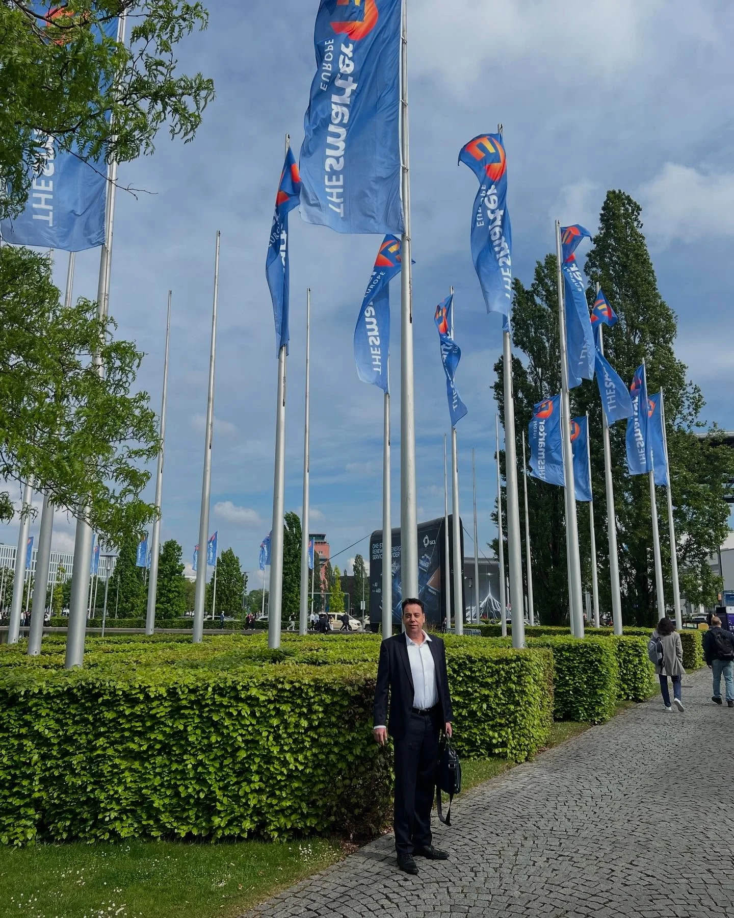 Best conditions 💪🏼 #intersolar #renewableenergy♻️