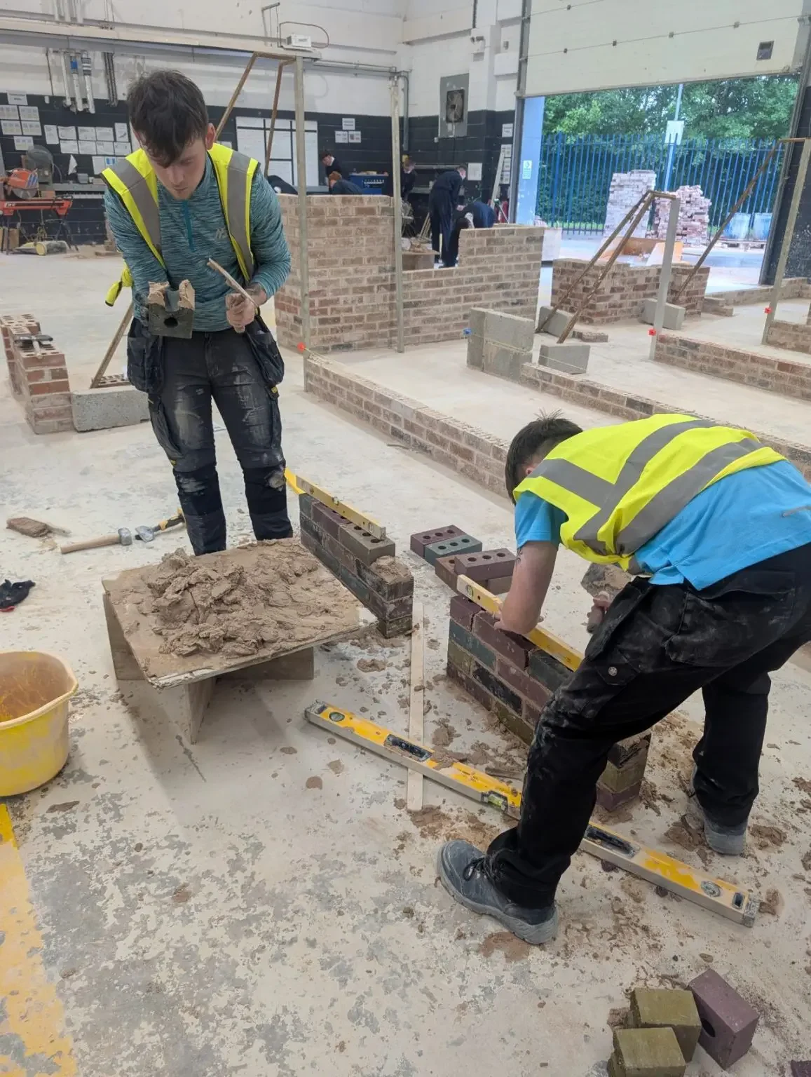 Students explore the future of construction with the K-BRIQ®