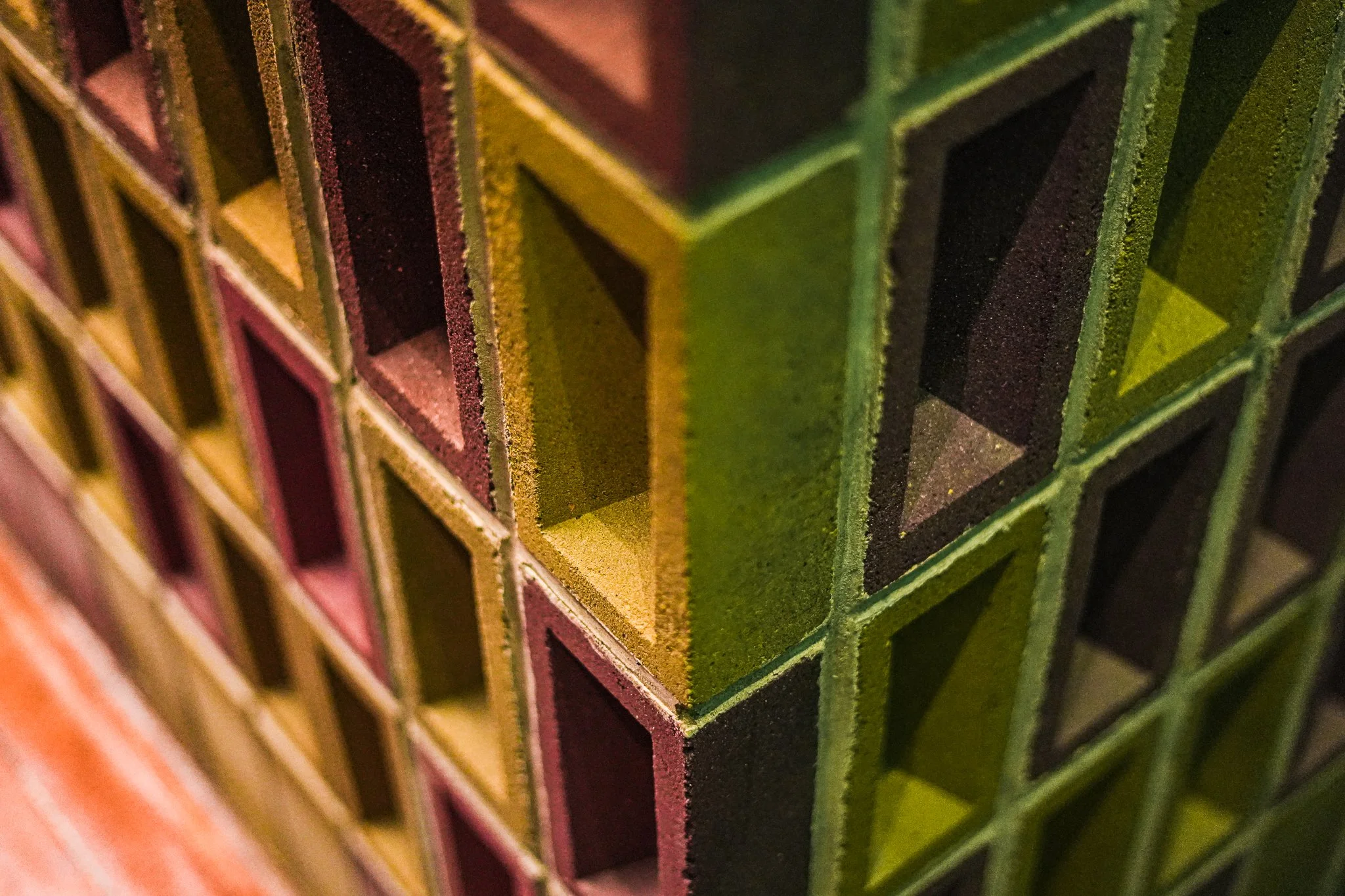Low embodied carbon bespoke bar counter