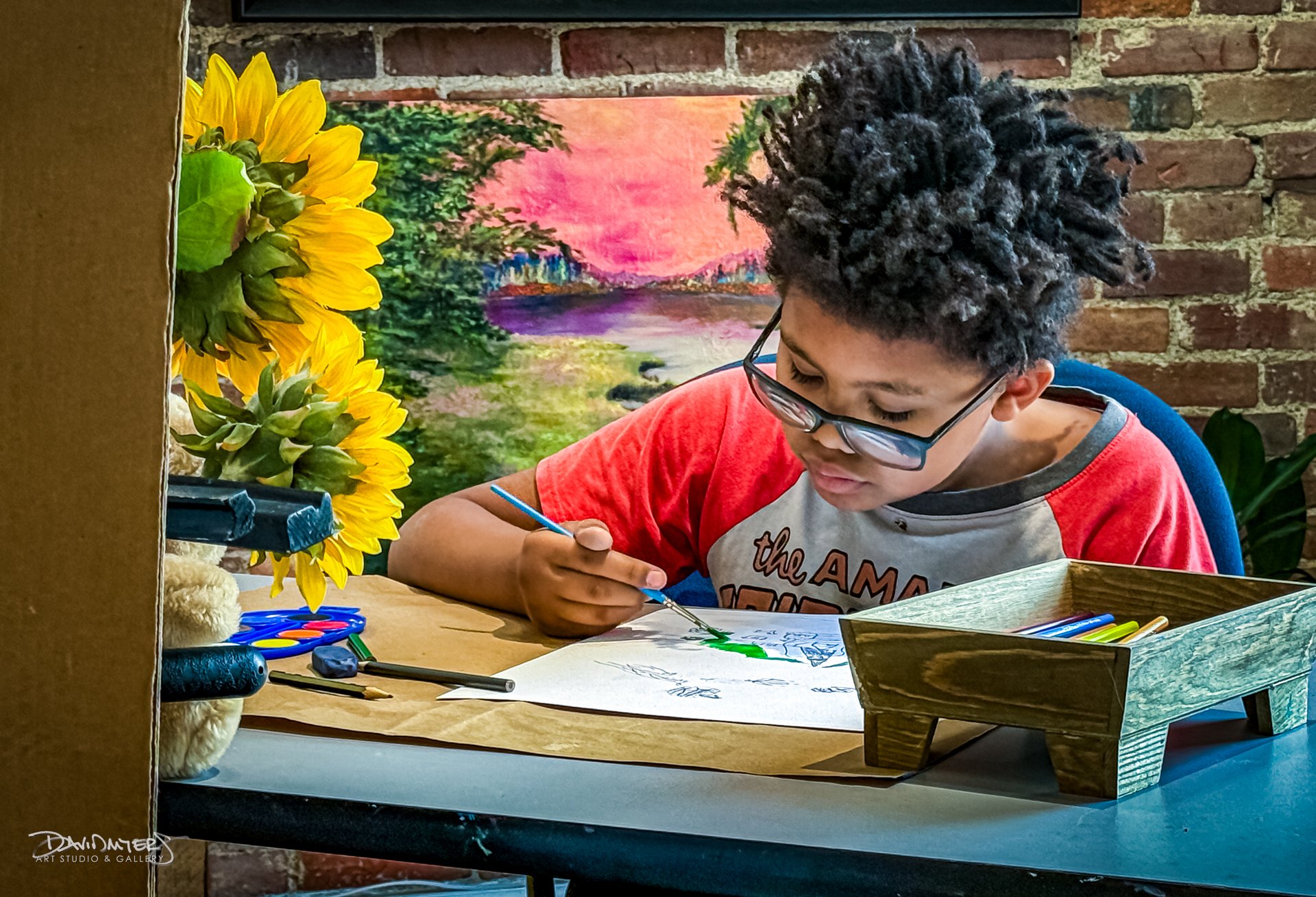 🎨 Jeremiah in His Element
In this moment, Jeremiah isn&rsquo;t just creating art&mdash;he&rsquo;s owning his space, his voice, and his story.

Art gives him more than a canvas. It gives him clarity, calm, and confidence. It&rsquo;s where the noise q