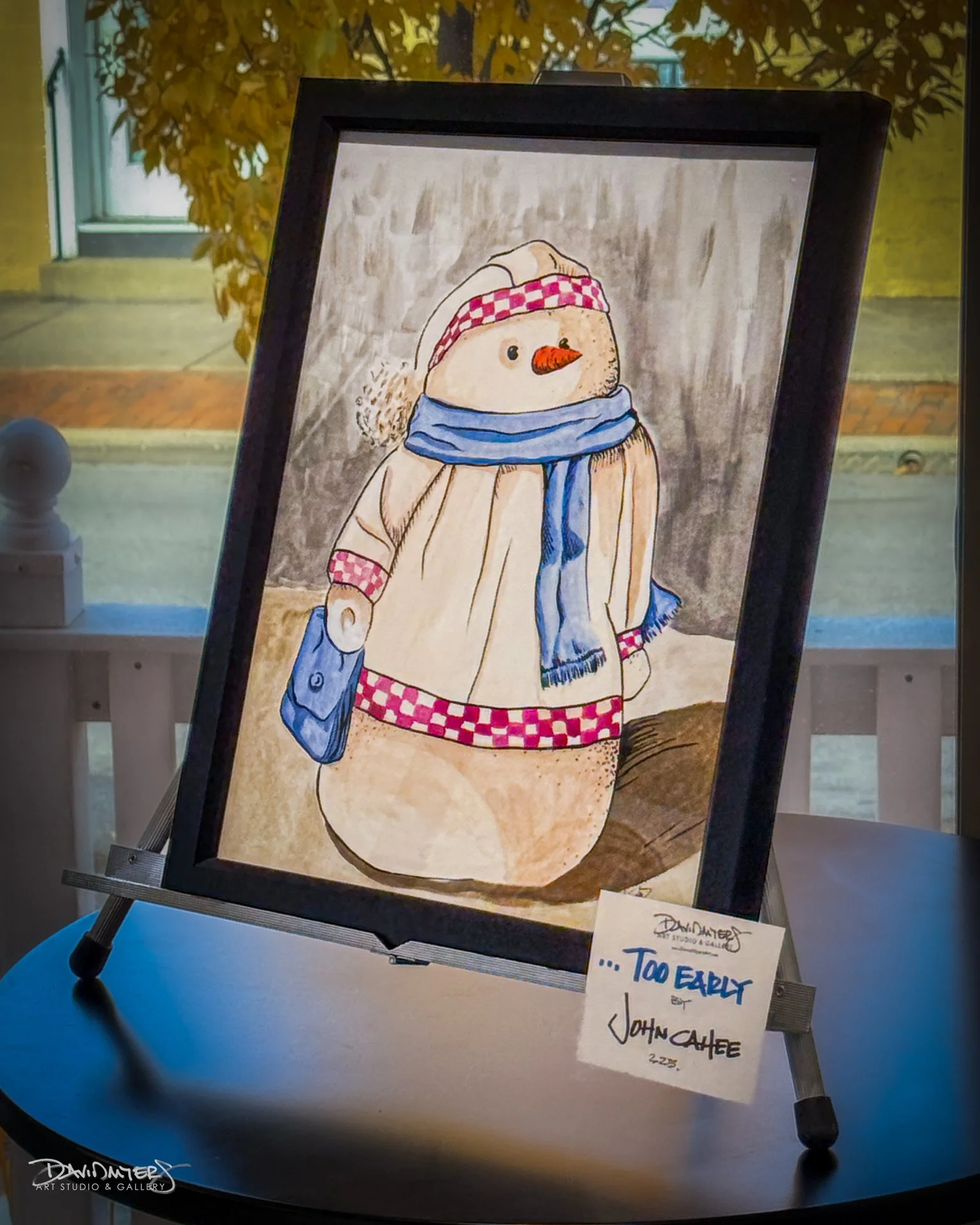 John Cahee&rsquo;s &ldquo;Too Early&rdquo; reminds us that winter&rsquo;s magic is here when it wants to be &mdash; and great art is always right on time.� Visit the gallery to see this piece and discover the incredible work being created by our stud