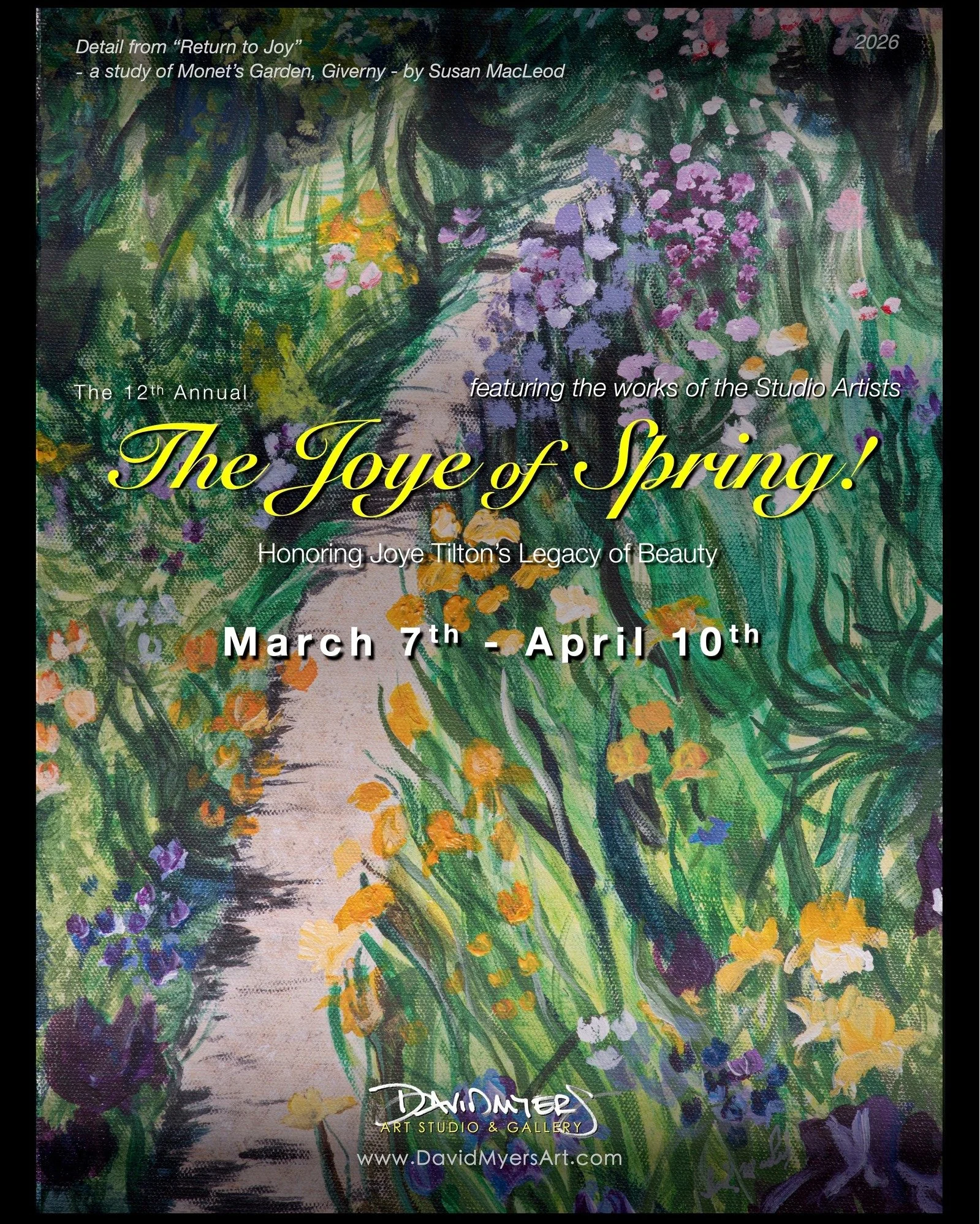 🎨🍪 A Sweet Day for Art in Uptown Westerville

Join us for the Annual &ldquo;The Joye of Spring&rdquo; Exhibit, featuring new work by our Studio Artists celebrating the color, energy, and renewal of the season.

Make a day of it in Uptown this Satur