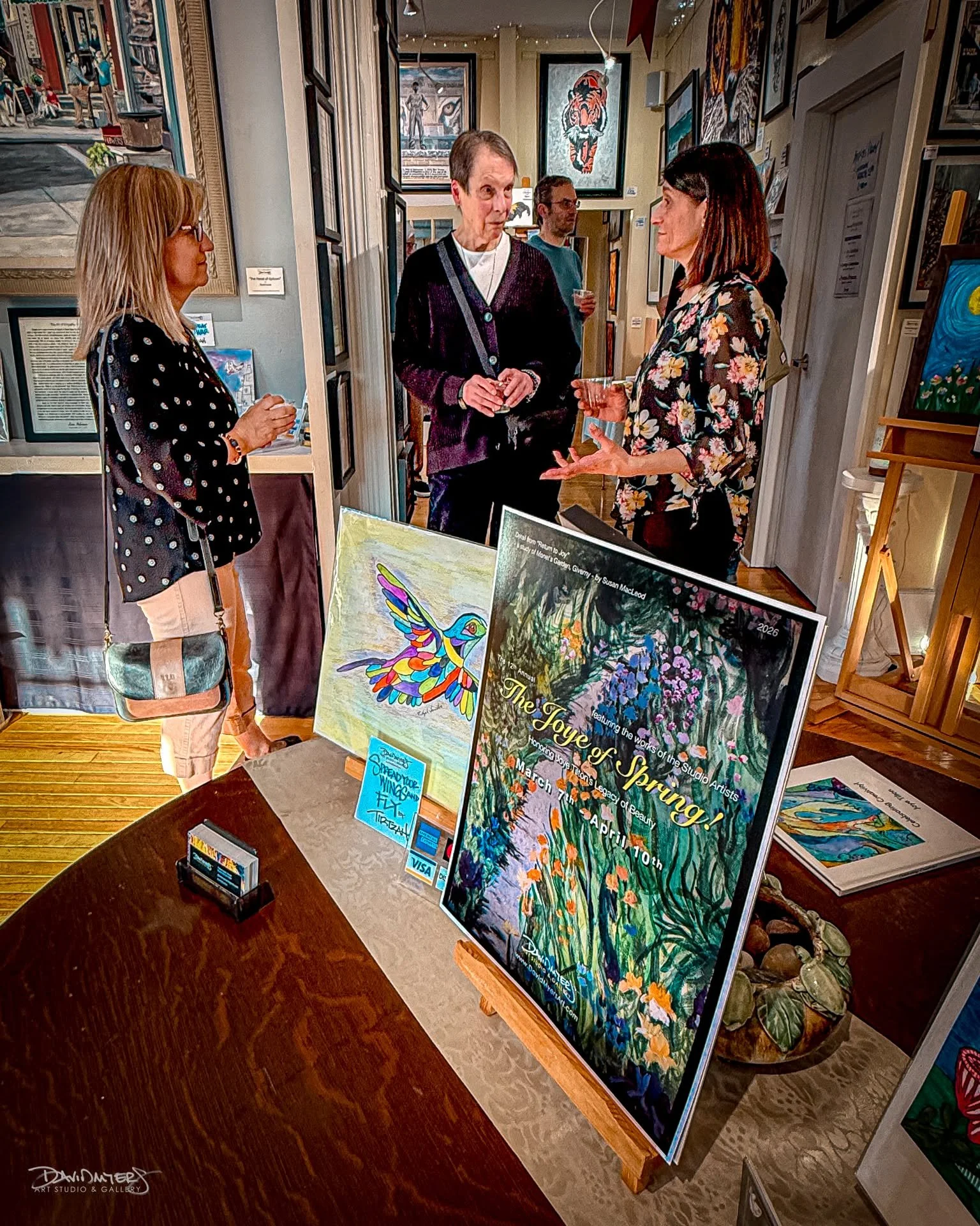 A Creative Space - A Magical Spirit.

The Joye of Spring Artists&rsquo; Party reminds us why we make art.
It&rsquo;s the Artists who bring the work on the walls to life. We are deeply grateful to every Studio Artist and guest who share themselves so 