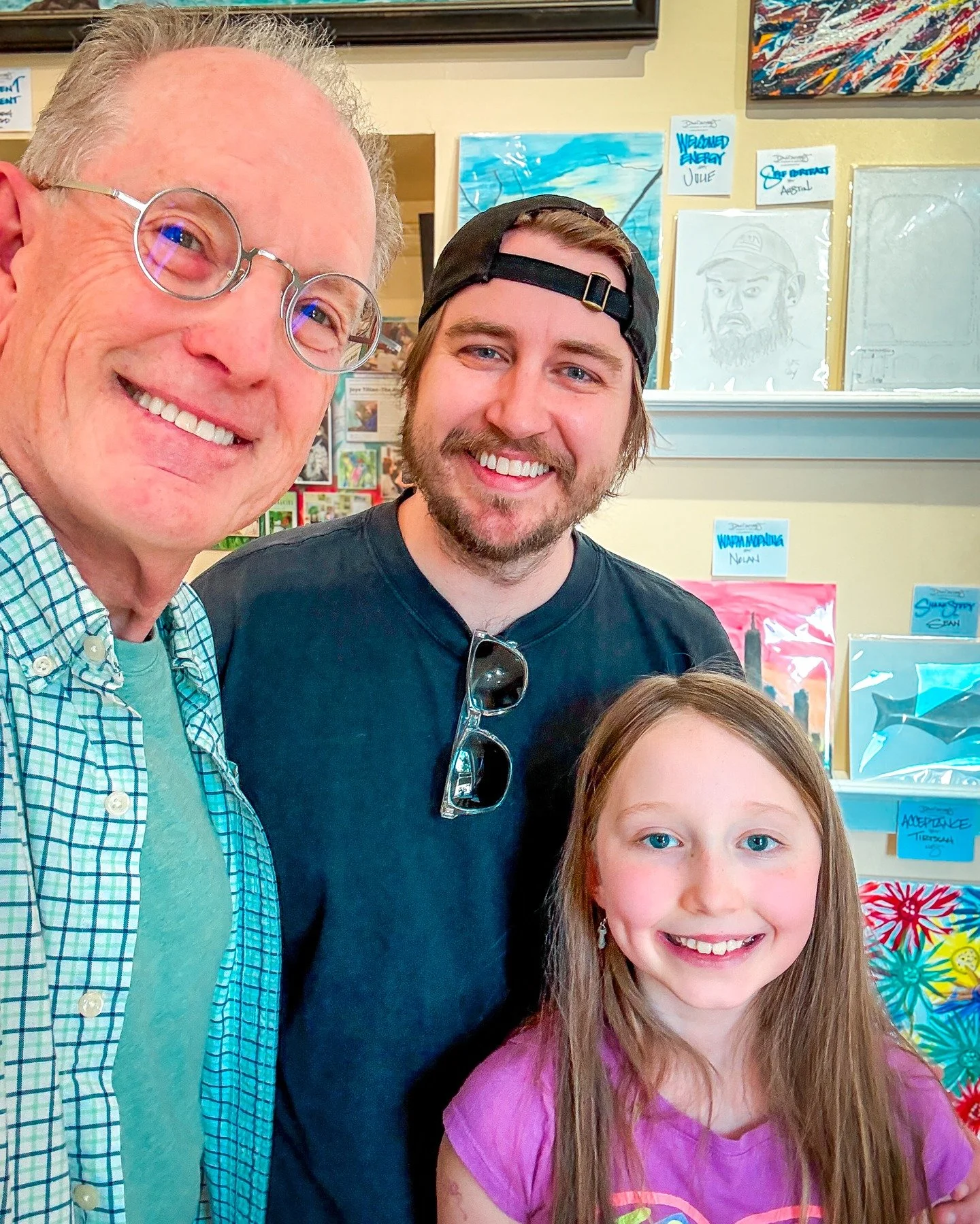 A Spark for a New Generation

Twenty years ago, Scott Ulliman was a private art student, a participant in Uptown Art Camp, and even an assistant artist (pictured, 2006)&mdash;discovering what was possible through art.

This week, he returned to the g