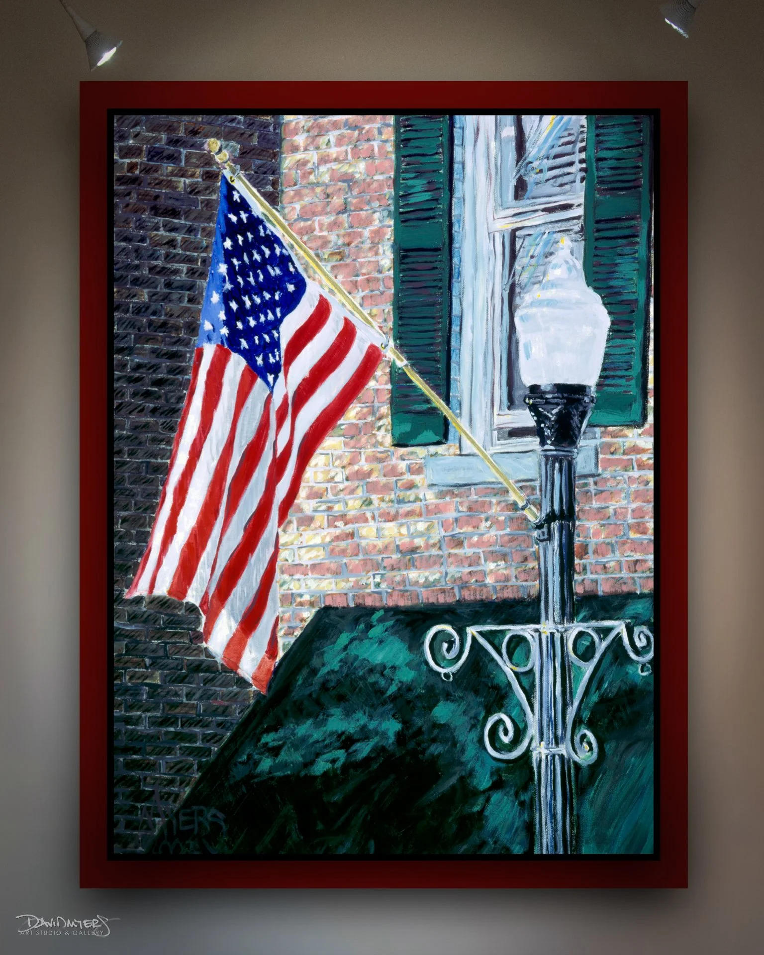 “Uptown Tradition” - 22” x 28” -  by David Myers - Private Collector, Gahanna OH.