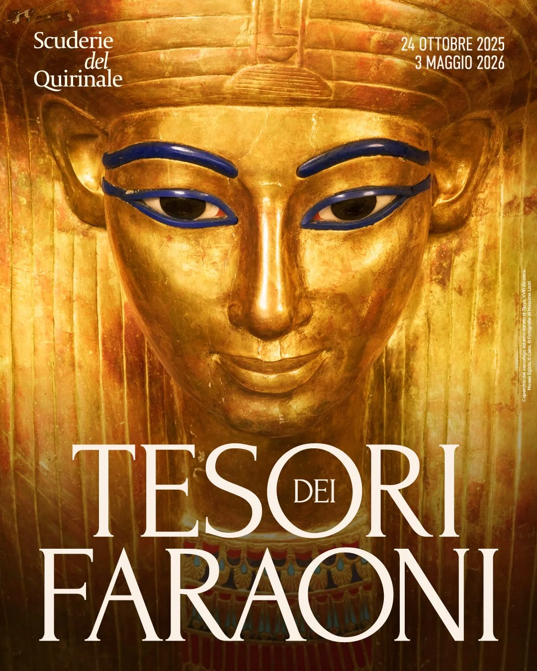 On October 23, 2025, the much-anticipated exhibition “Treasures of the Pharaohs” will be inaugurated at the Scuderie del Quirinale in Rome, Italy, in the presence of the President of Italy and Egypt’s Minister of Tourism and Antiqui