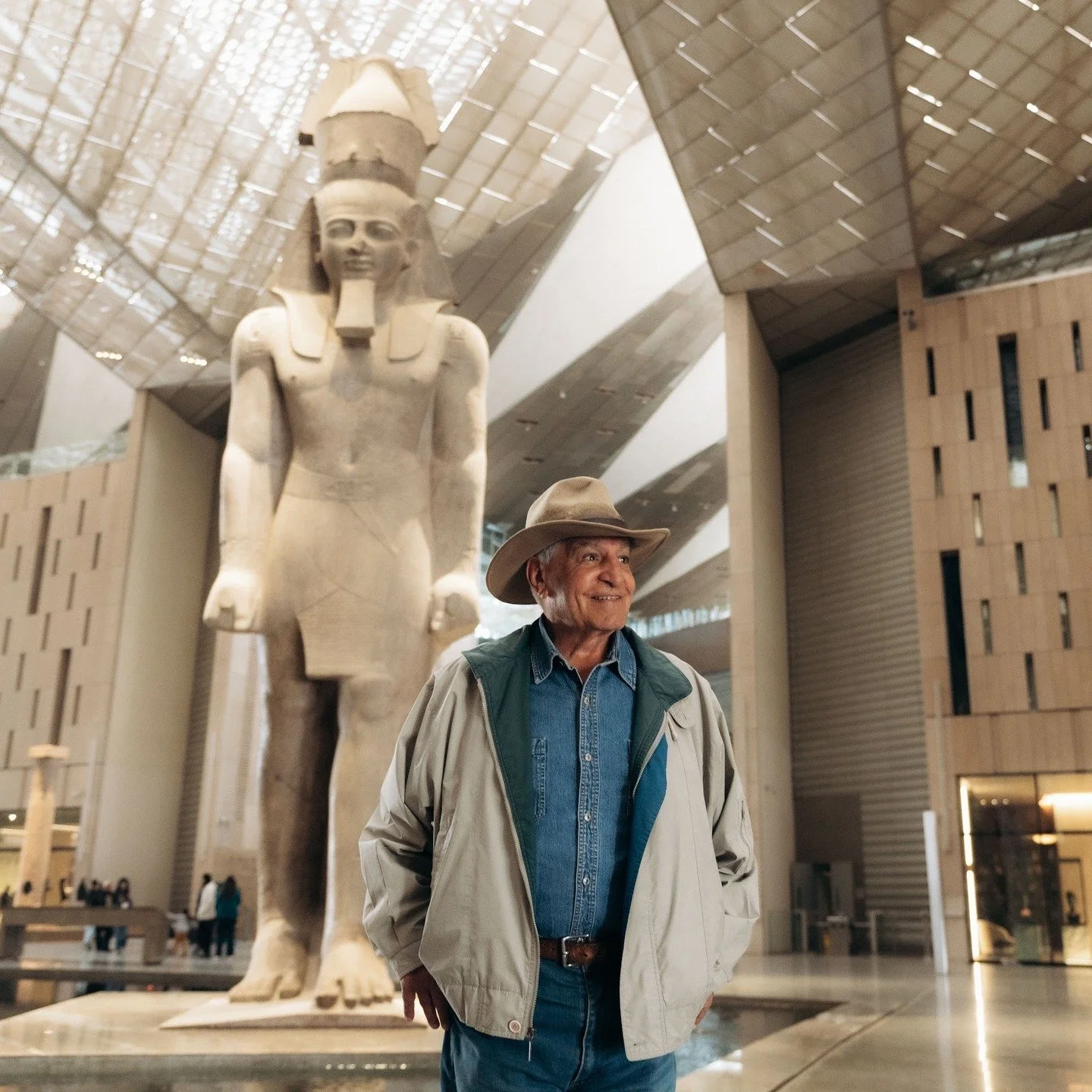 The Grand Egyptian Museum was born from the vision of Minister Farouk Hosny during my tenure as Secretary General of the Supreme Council of Antiquities. Together, we set out to transform a dream into reality: a museum beside the pyramids that would t