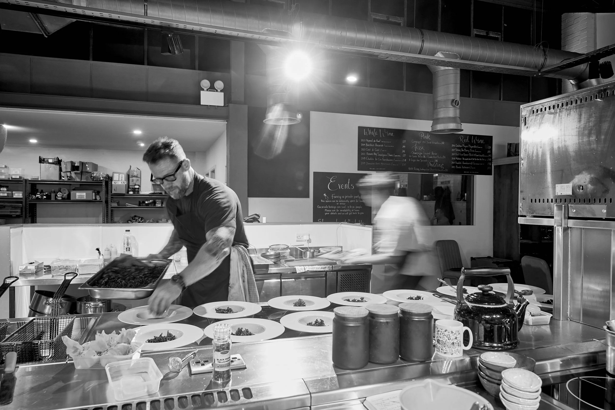 8 plates pop up restaurant in nottingham