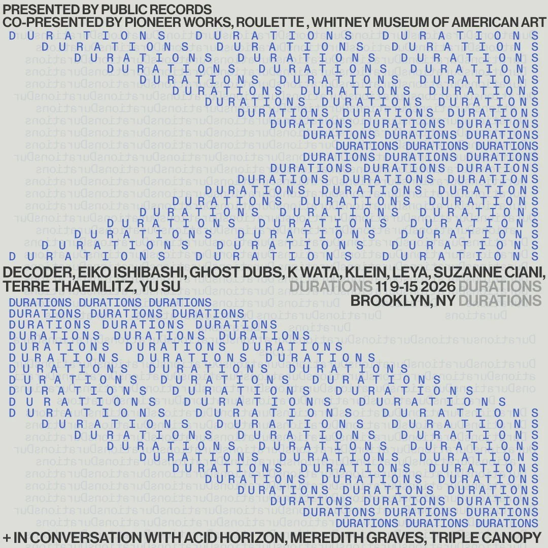 DURATIONS FESTIVAL 2026