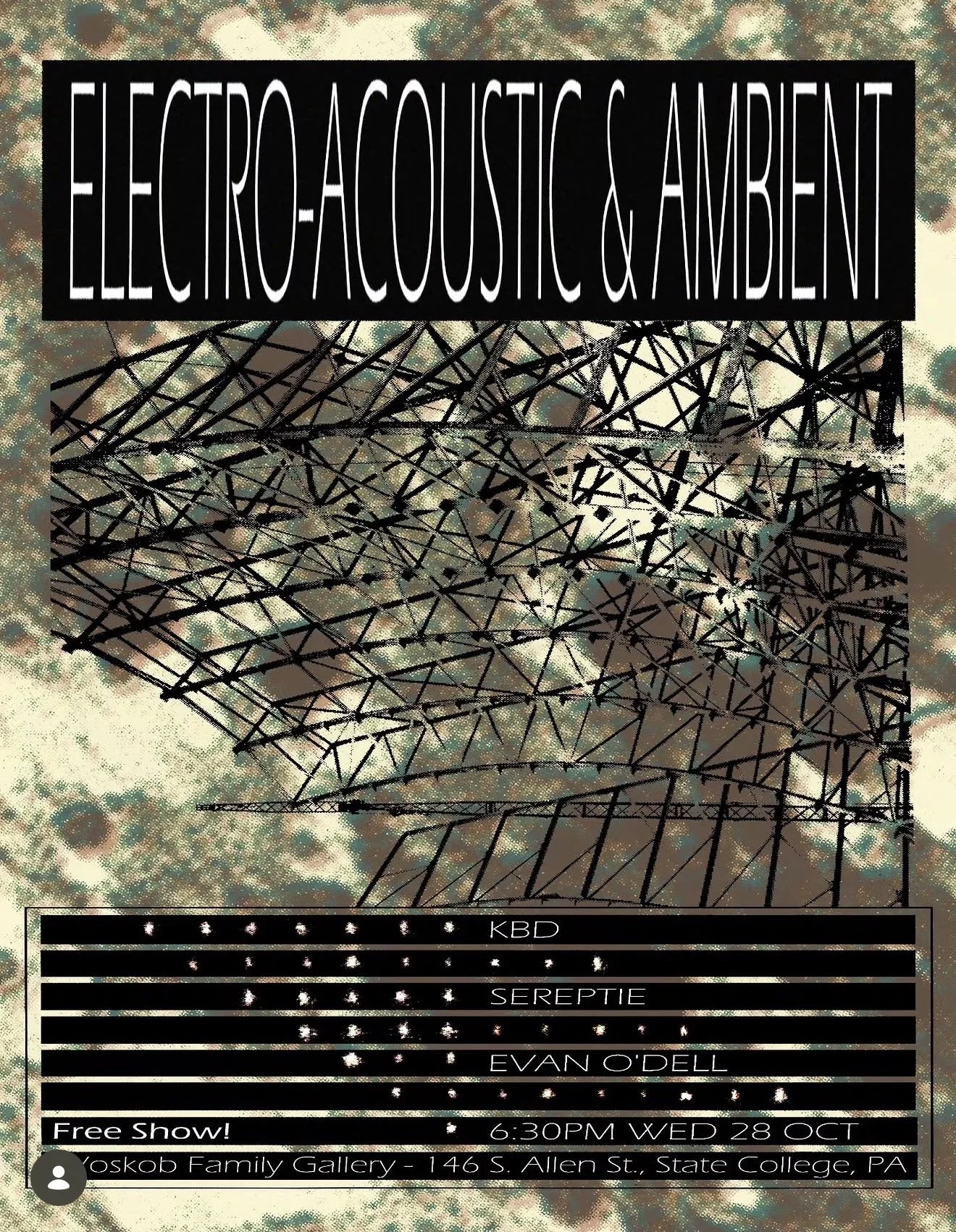 Electro-Acoustic & Ambient: SEREPTIE, KBD, and Evan O'Dell