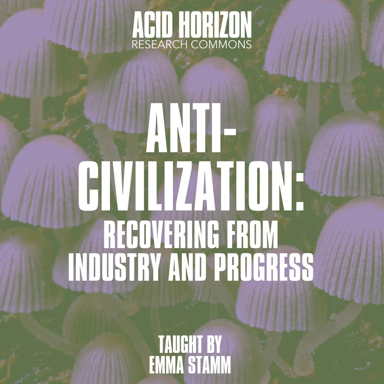 Anti-Civilization: Recovering from Industry and Progress