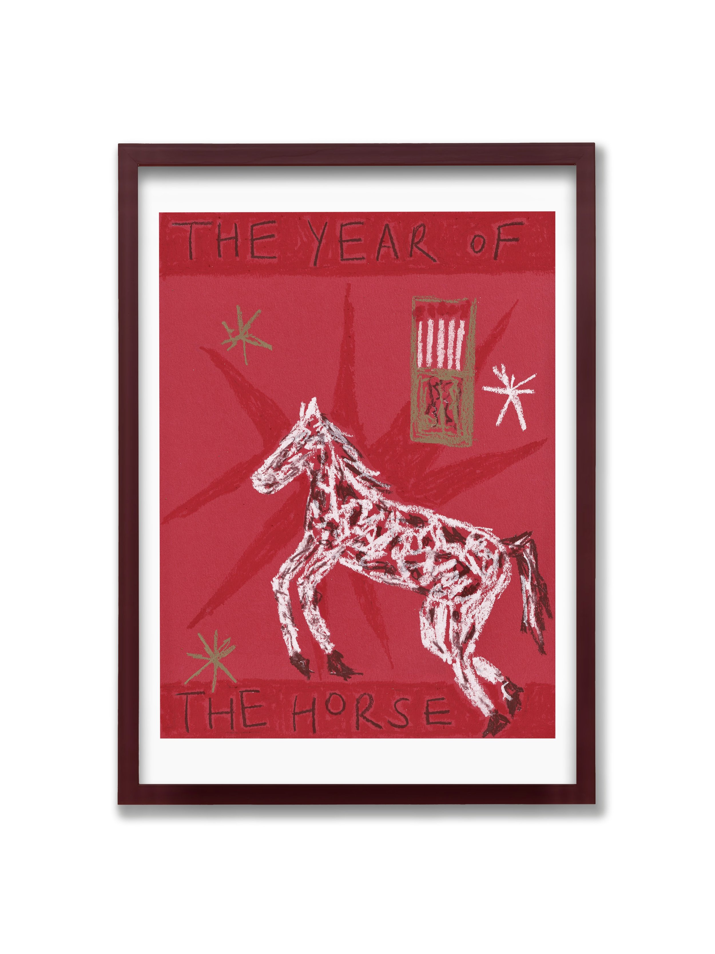 The Year of the Horse - A4 Art Print