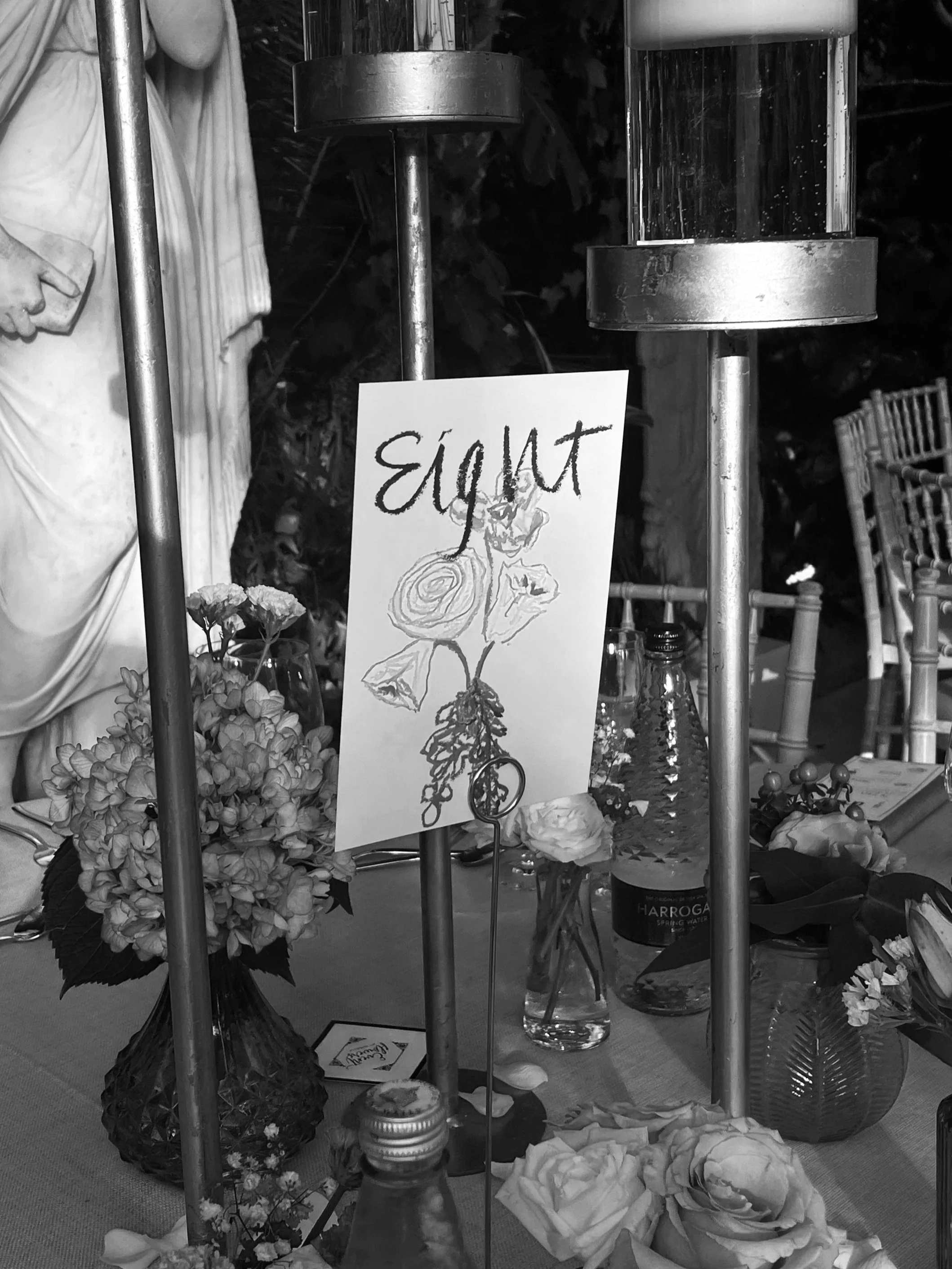 BESPOKE CUSTOM TABLE NUMBERS