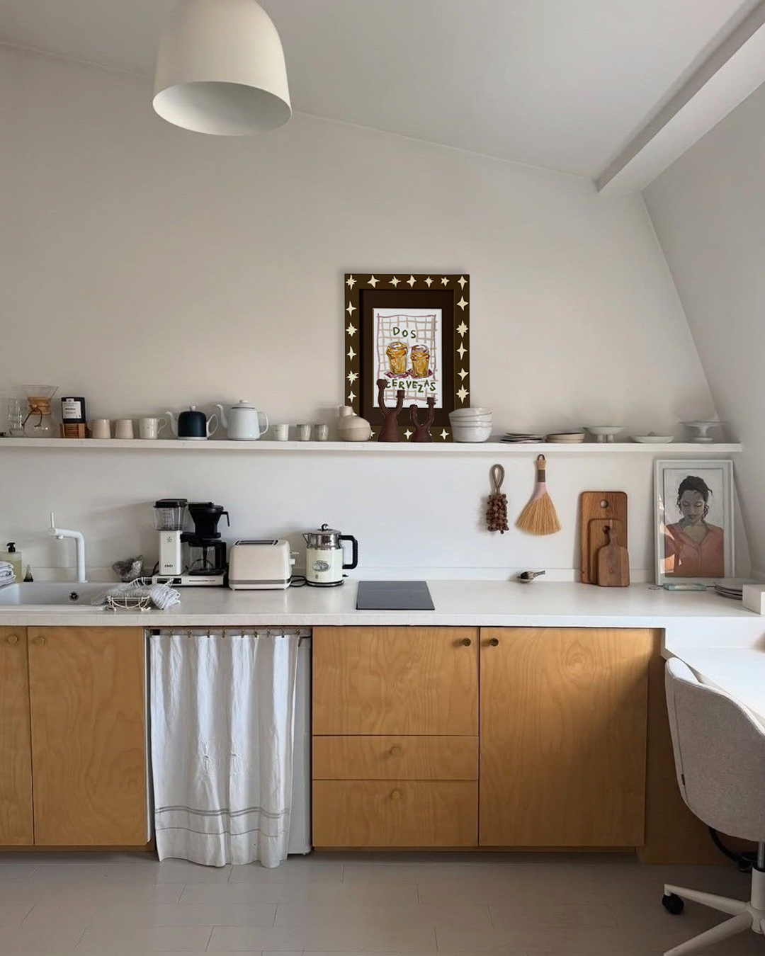 Dos Cervezas - Giclée Print