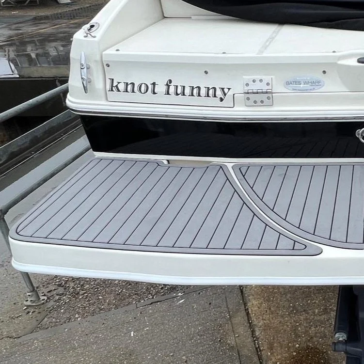 EVA foam deck application by Indigo Marine