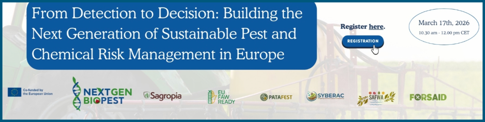Building the Next Generation of Sustainable Pest and Chemical Risk Management in Europe