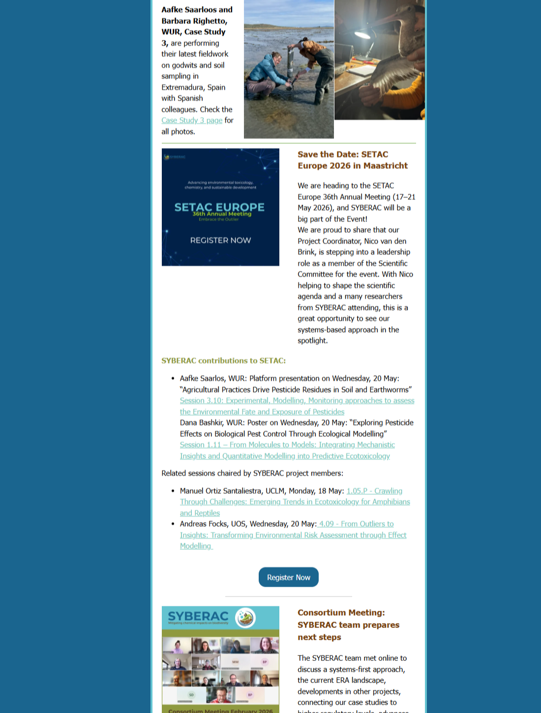 SYBERAC Newsletter March 2026