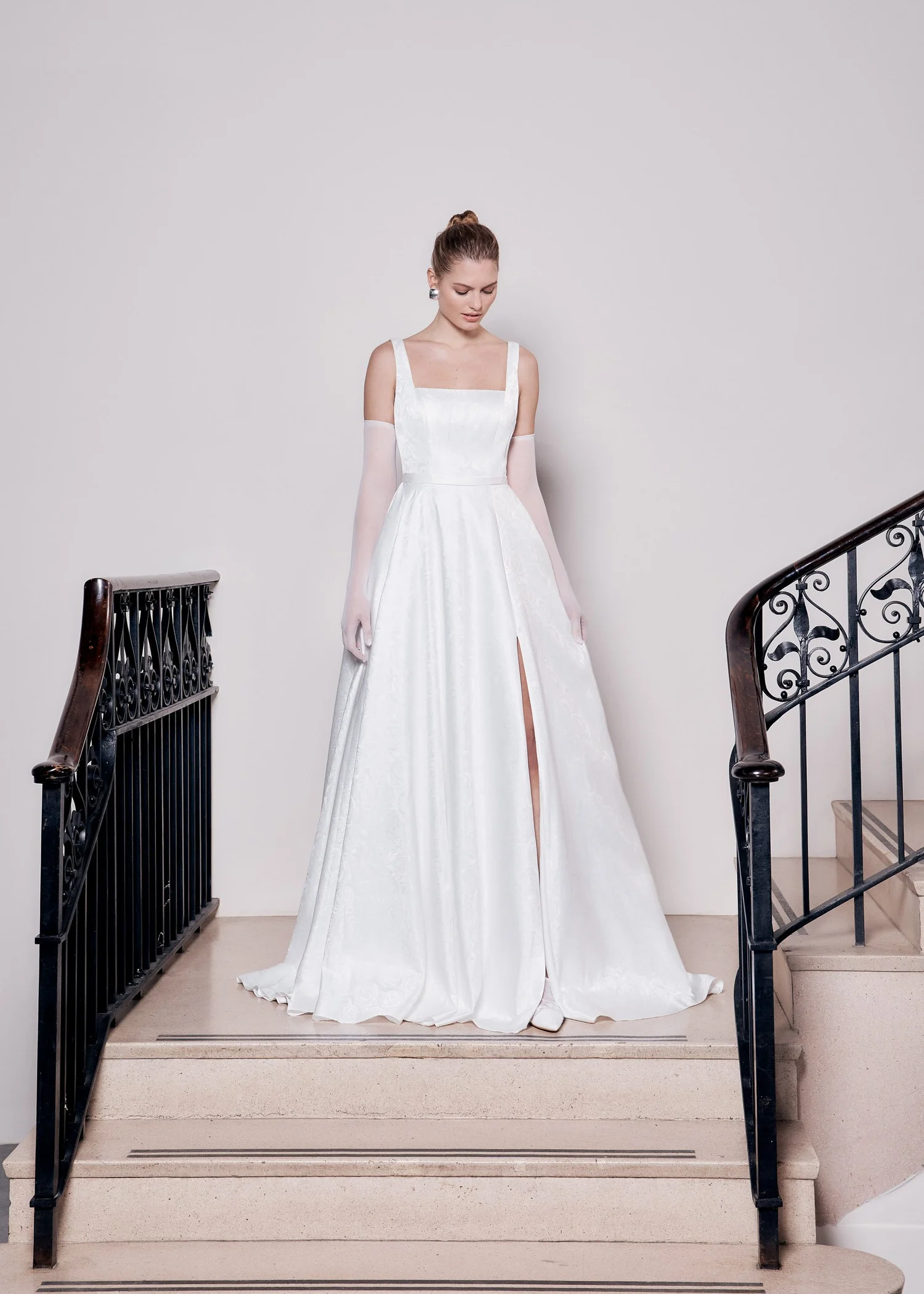 bridesmaid dresses kelsey rose 'Arden' — The White Outlet Plaid Prints Layered Asymmetrical Batwing Blouse Size:15½   32/33