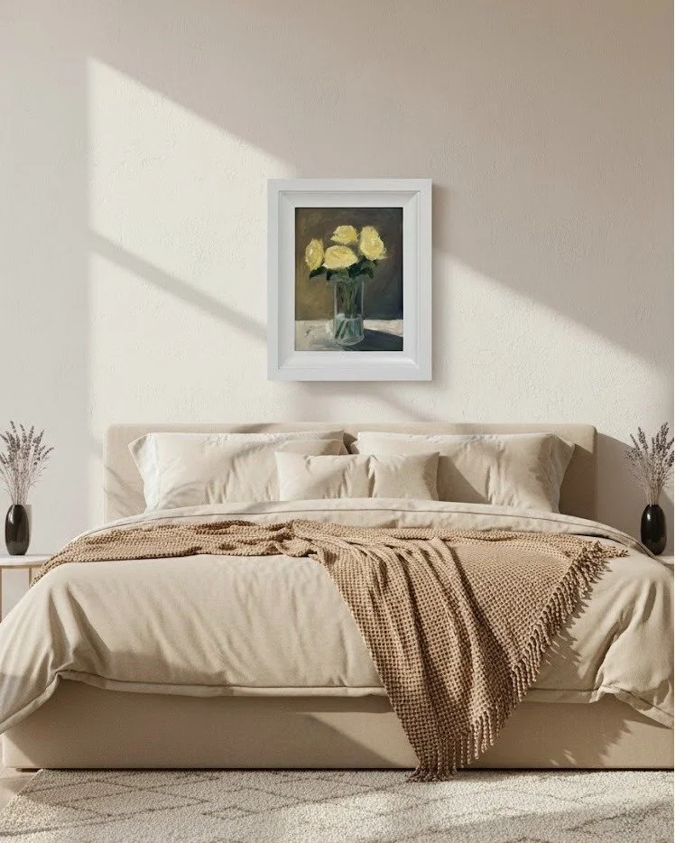 Picture perfect &mdash; we&rsquo;re absolutely loving this piece by Martina O&rsquo;Connor. A vibrant pop of golden beauty, check out her latest piece in her studio space.