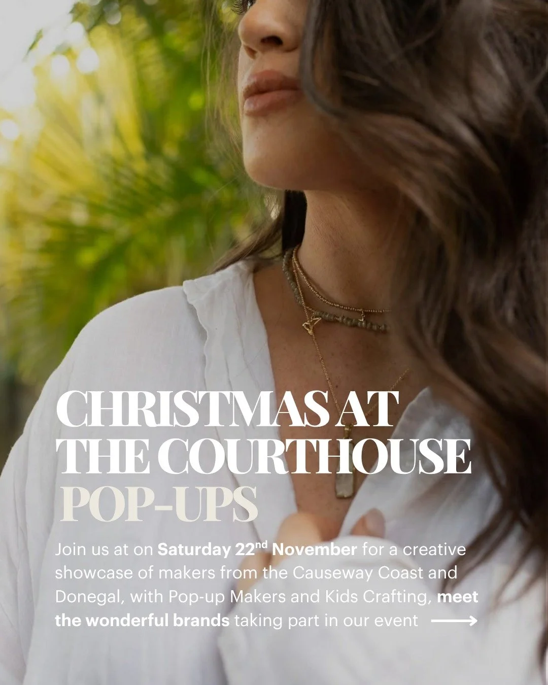 The festivities continue this weekend! ✨ Join us on Saturday 22nd November as we welcome five more incredible creatives for a new series of pop-up studios. 

From artisan coffee and willow weaving to jewellery and fashion, discover a collection that 