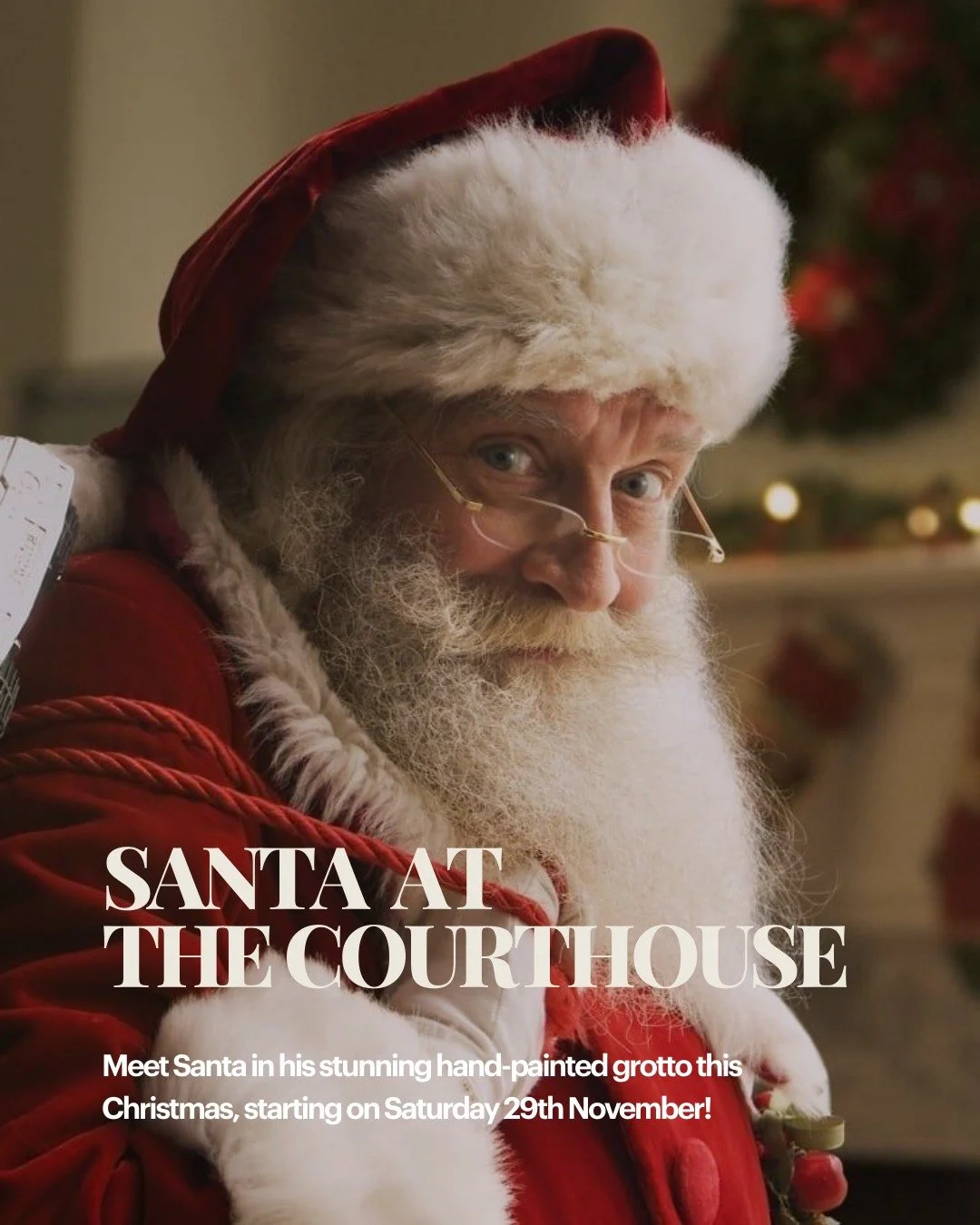 Our very own Christmas Santa will be in residence on Saturday 29th November in his beautiful hand-painted Grotto.

Come and see him painting his latest work by the fire, bring your Christmas letter, and send it straight to the North Pole via Santa&rs