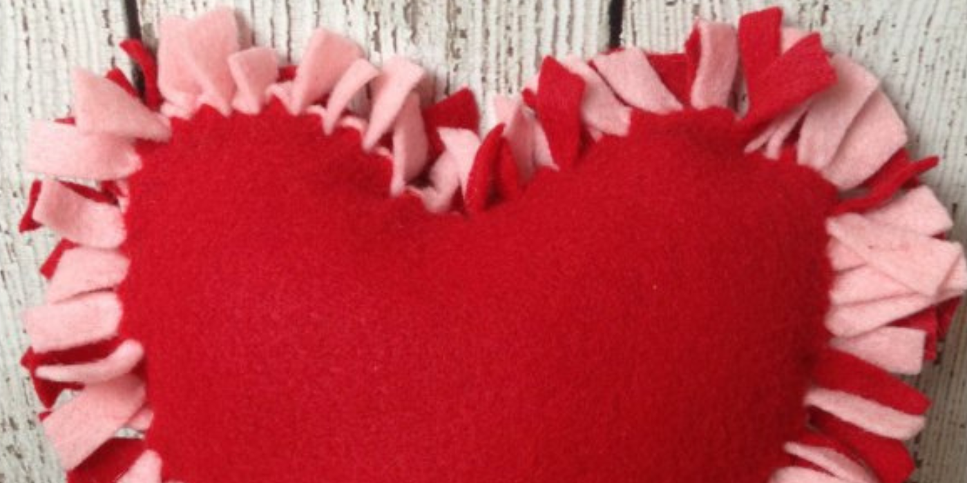 Kids' Crafting at the Courthouse: No-Sew Felted Hearts