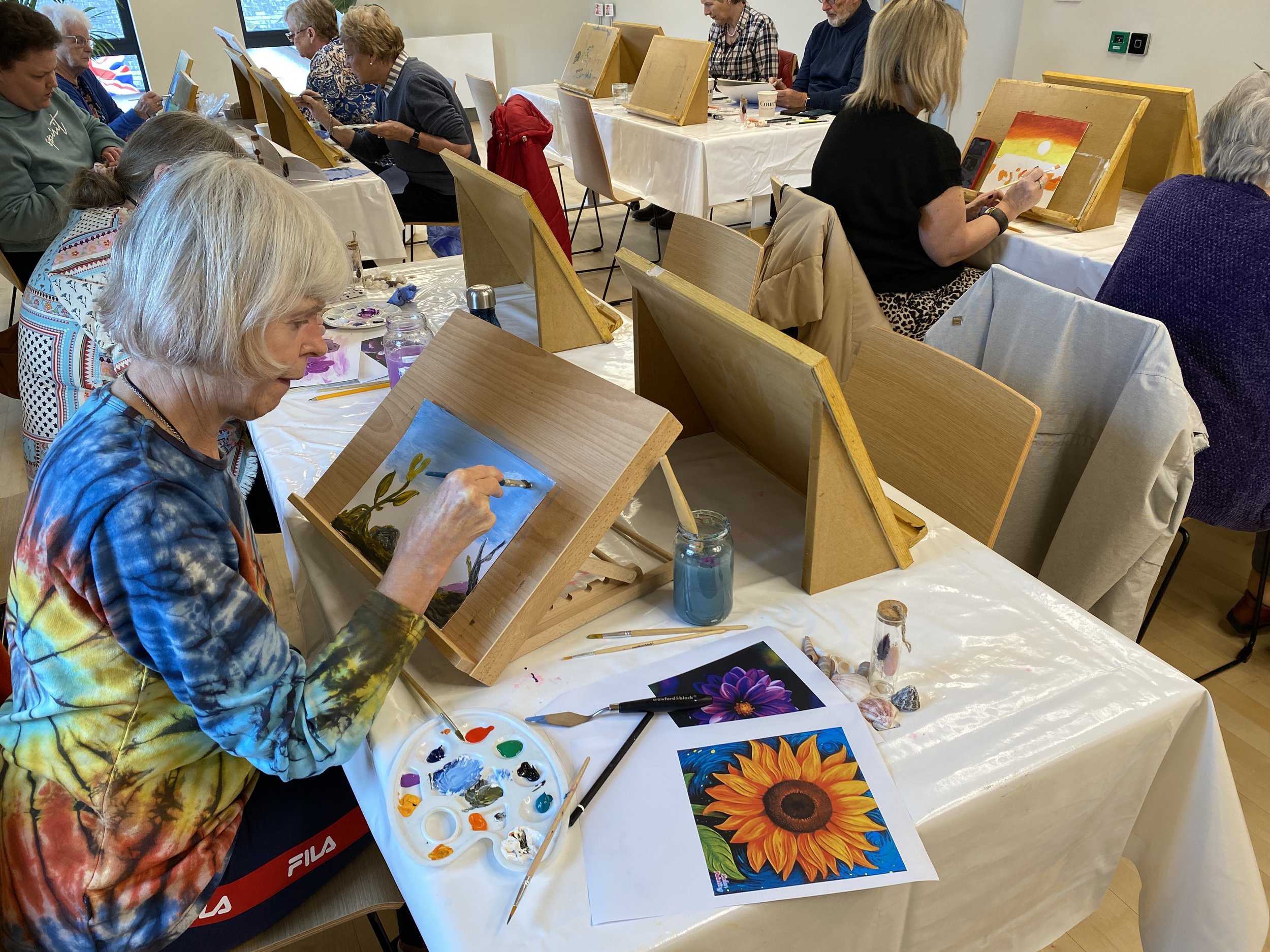 Brushstrokes and Brews: Regular Open Painting Sessions