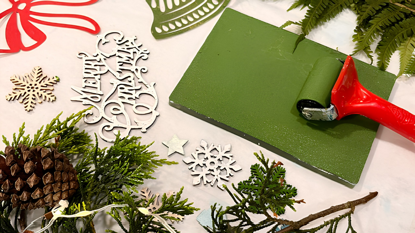Christmas Card Gel Printmaking Workshop with Marion McConaghie