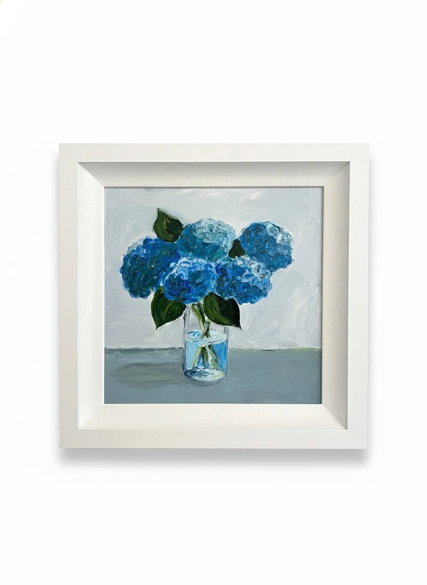 Blue Hydrengeas - Martina O'Connor Art.jpeg