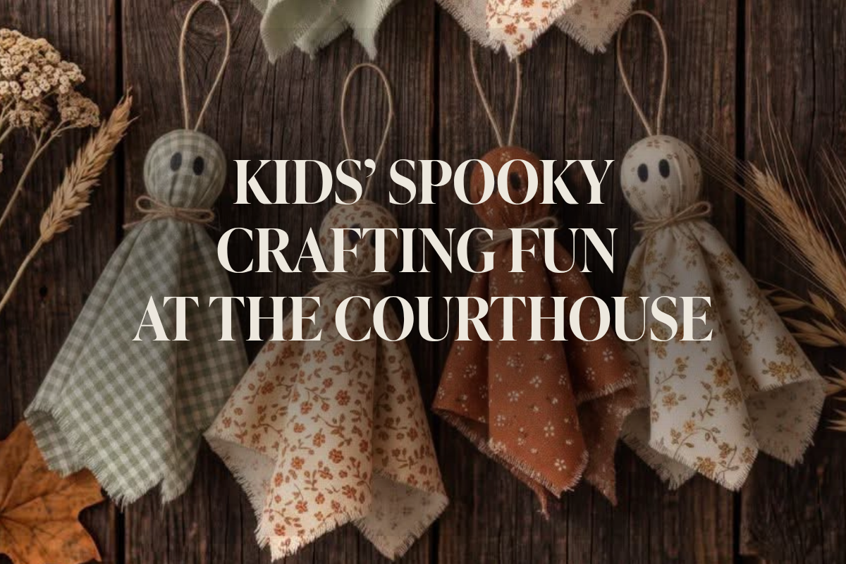 kids spooky workshop at the courthouse creative hub