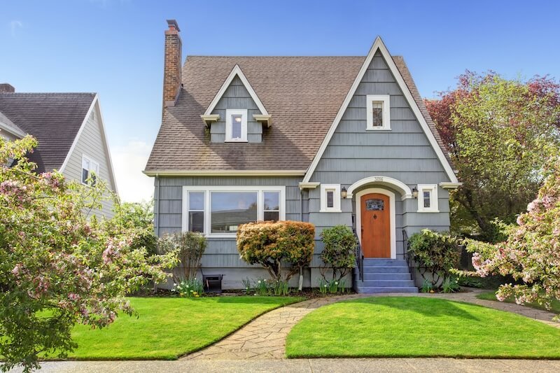 Exterior of a house