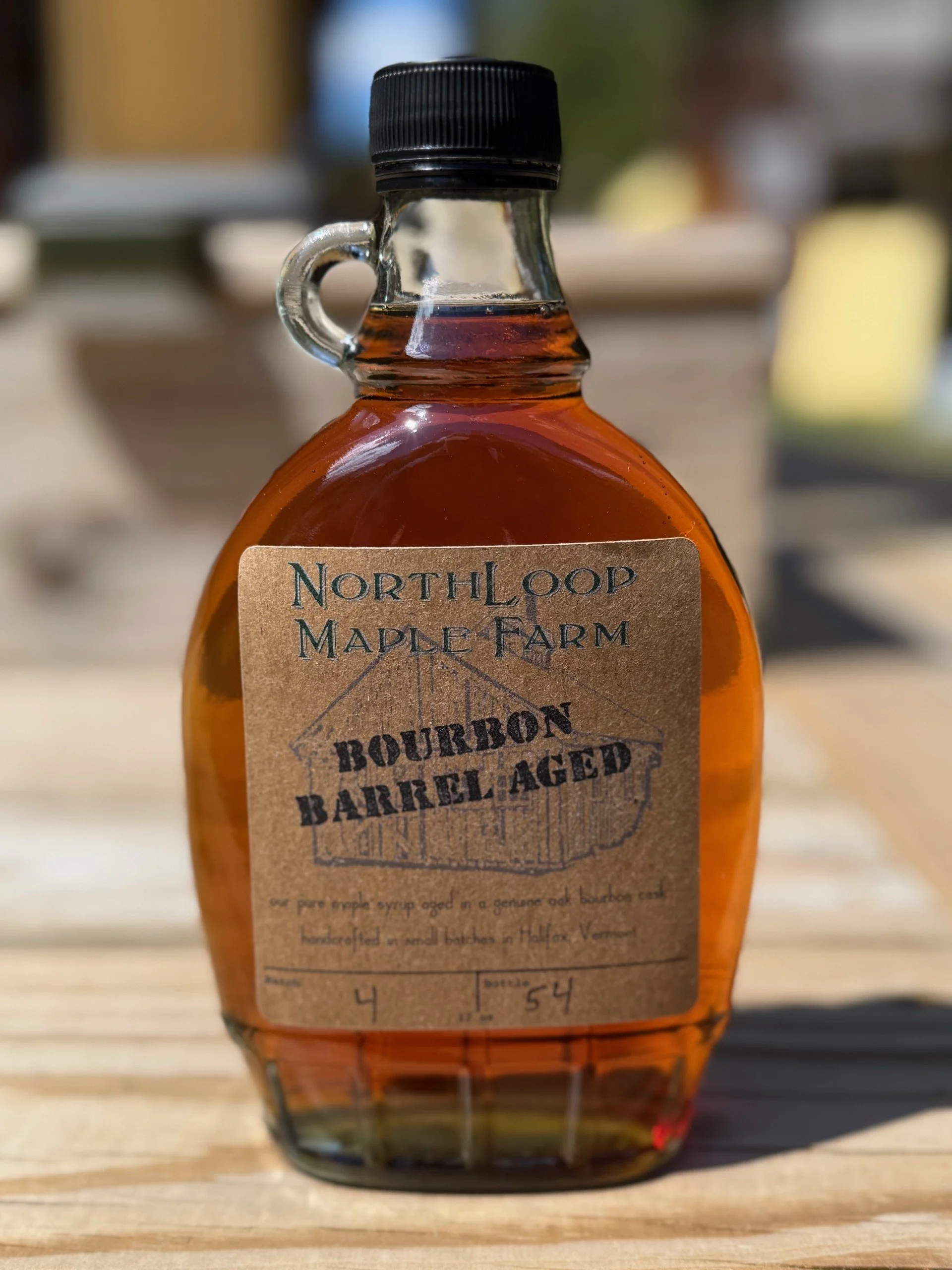 Bourbon Barrel Aged Maple Syrup
