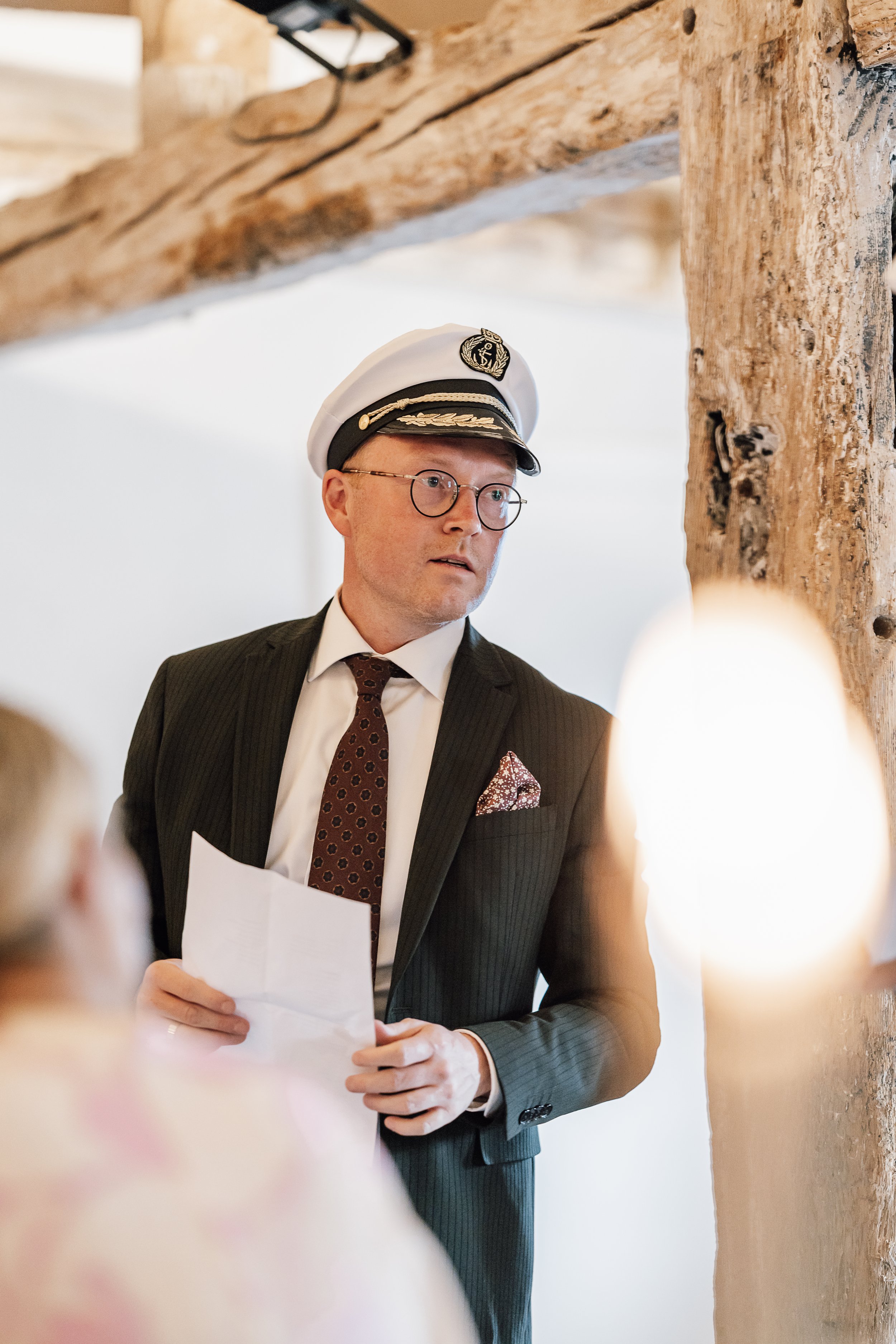 Toastmaster til Bryllup på Møllerup Gods
