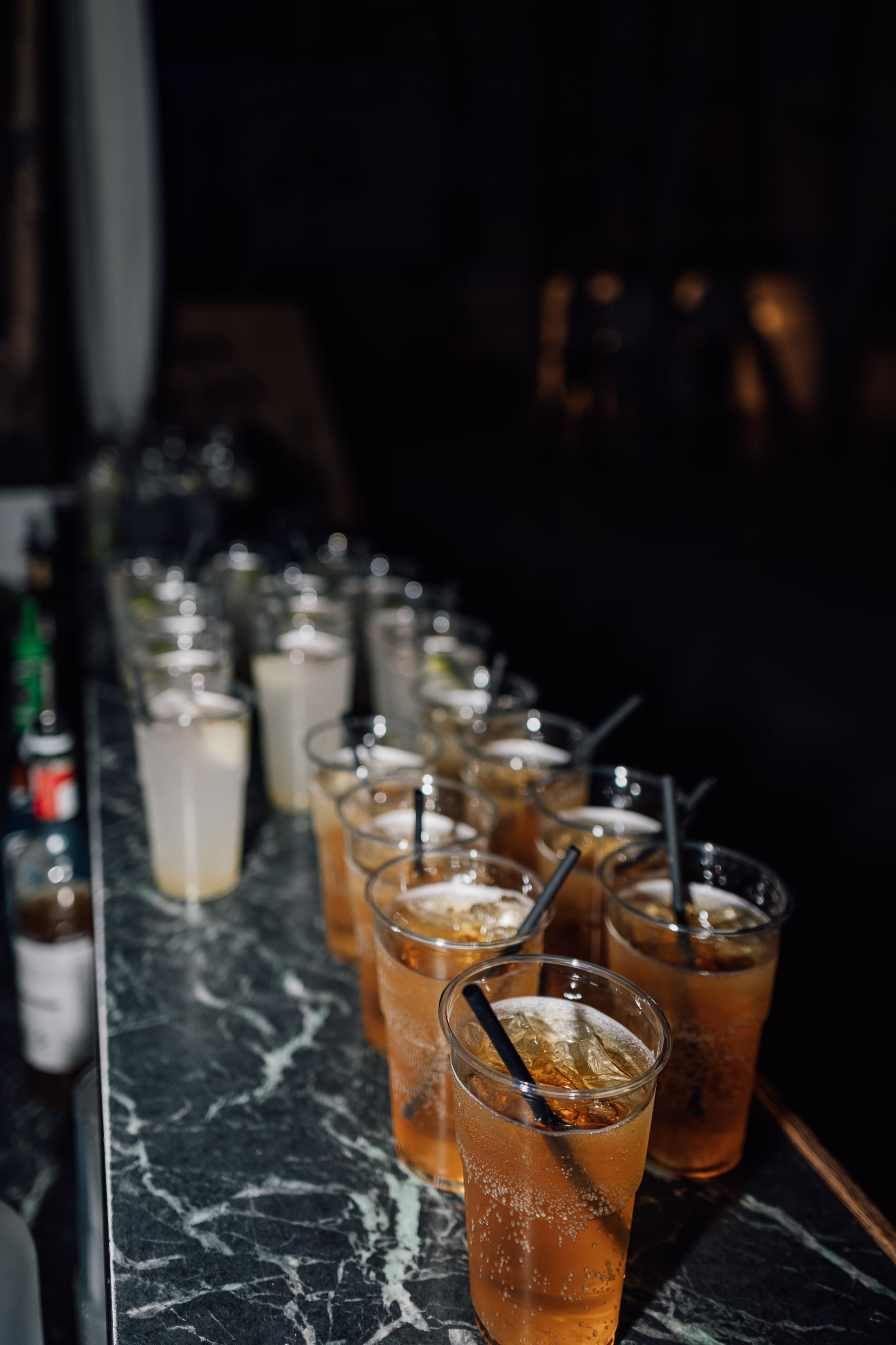 Drinks til bryllupsfest. Bryllup på Møllerup Gods