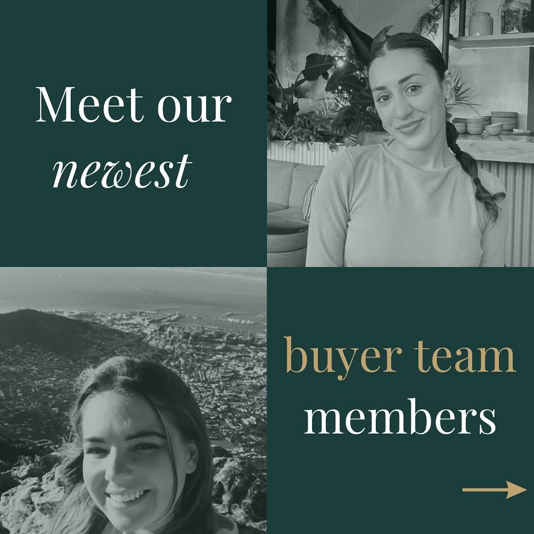 👋 Welcome to two new members of our buyer team, Despina and Katie, who will be joining Saadia and Sergio.

Despina&rsquo;s favourite place in the world is the Danum Valley in Borneo where she saw wild orangutans 🦧 - her favourite animal!

Katie&rsq