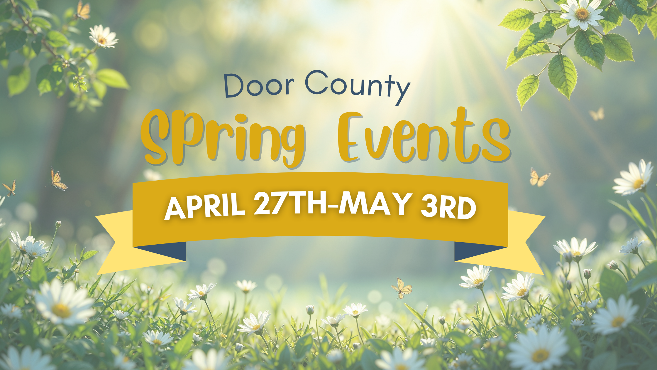 This Week’s Door County Spring Activities April 27th-May 3rd
