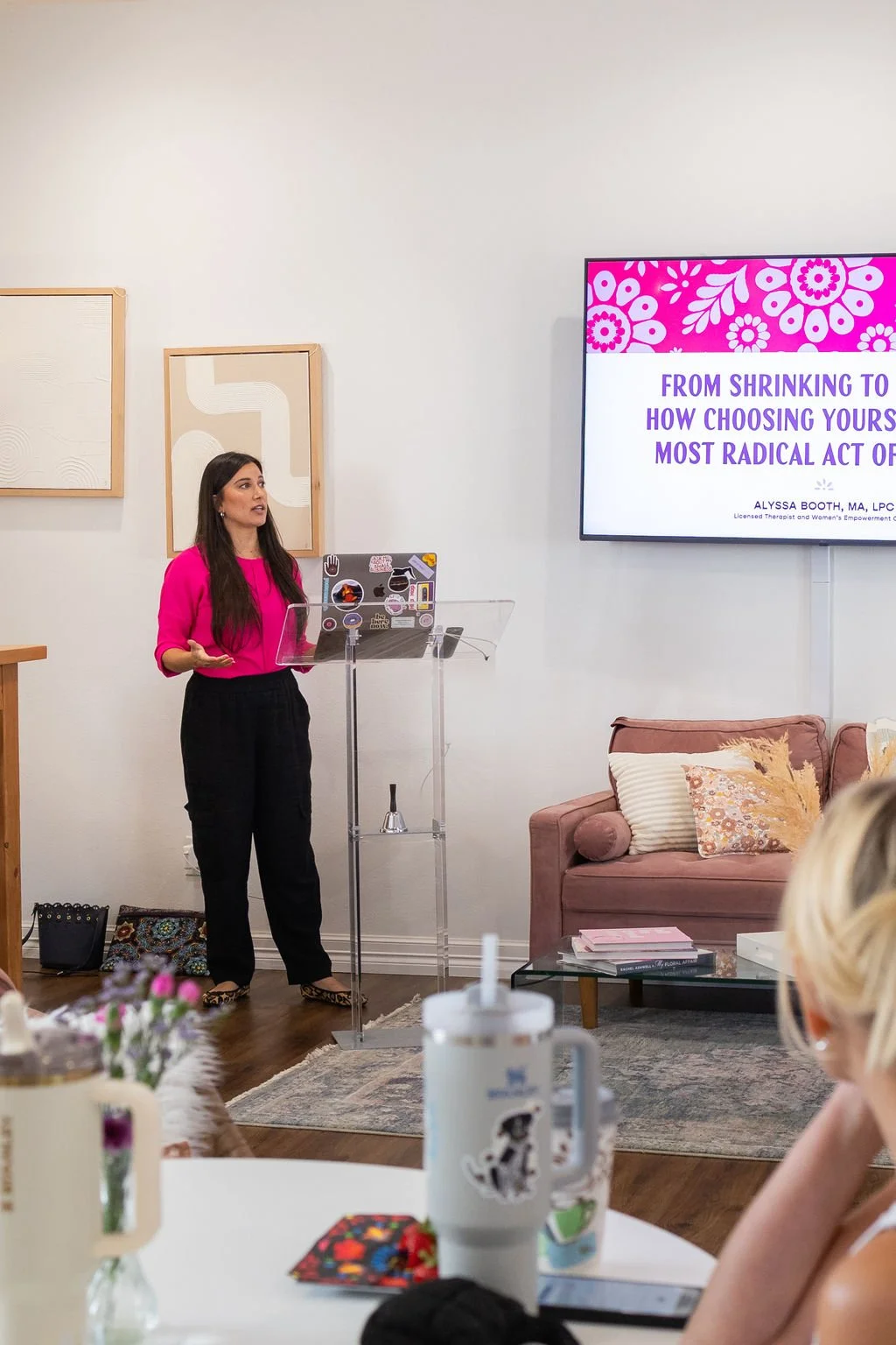 Alyssa Booth- Keynote Speaker- San Antonio Texas- Mental Health Expert- Womens Empowerment-
