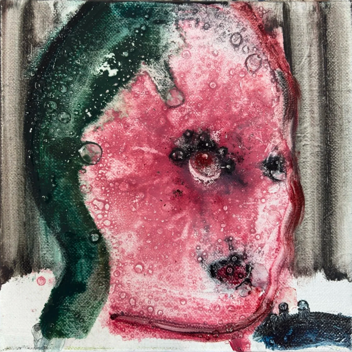 Face. 2025. oil on canvas. 20x20cm