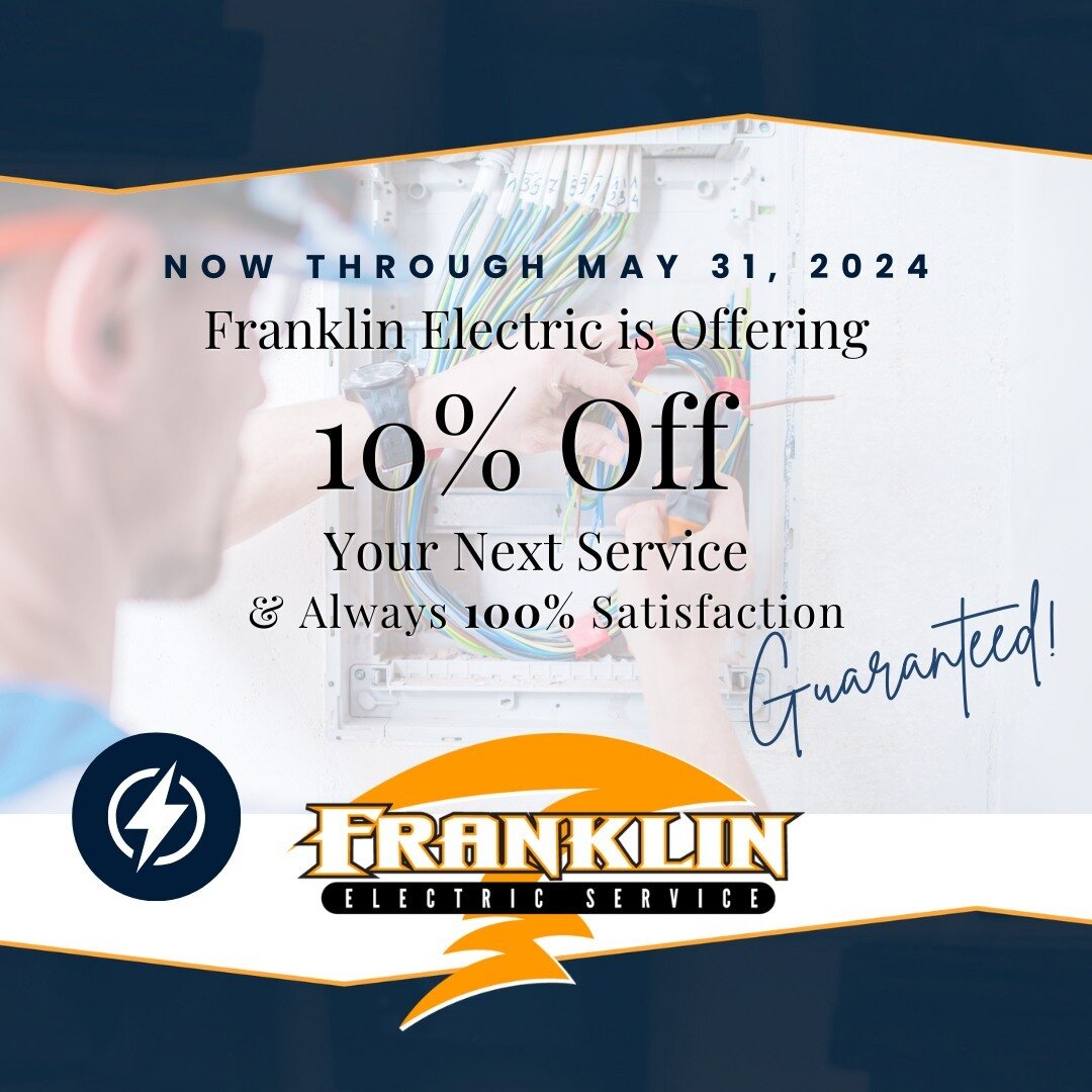 10% off residential or commercial services now through May 31st. Go with the experts. Be sure to check back for more upcoming specials. 

 #ResidentialServices #CommercialServices #SpecialOffer #HomeMaintenance #ExpertServices #BusinessMaintenance #S